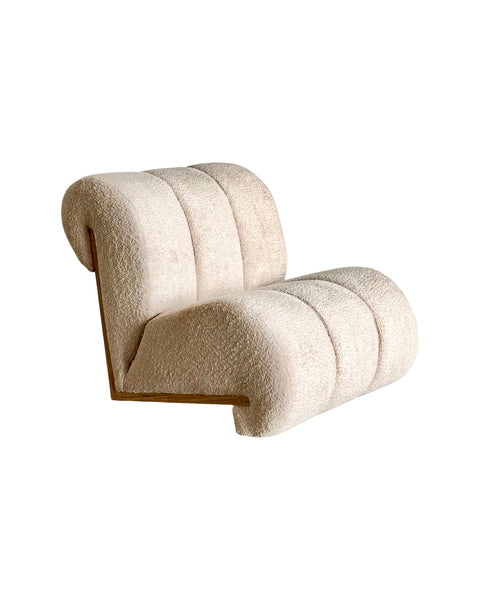 Fotel Seashell Boucle