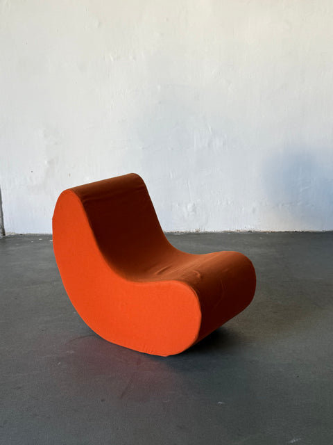 fotel bujany, w stylu Space Age