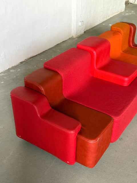 Sofa Red Block I