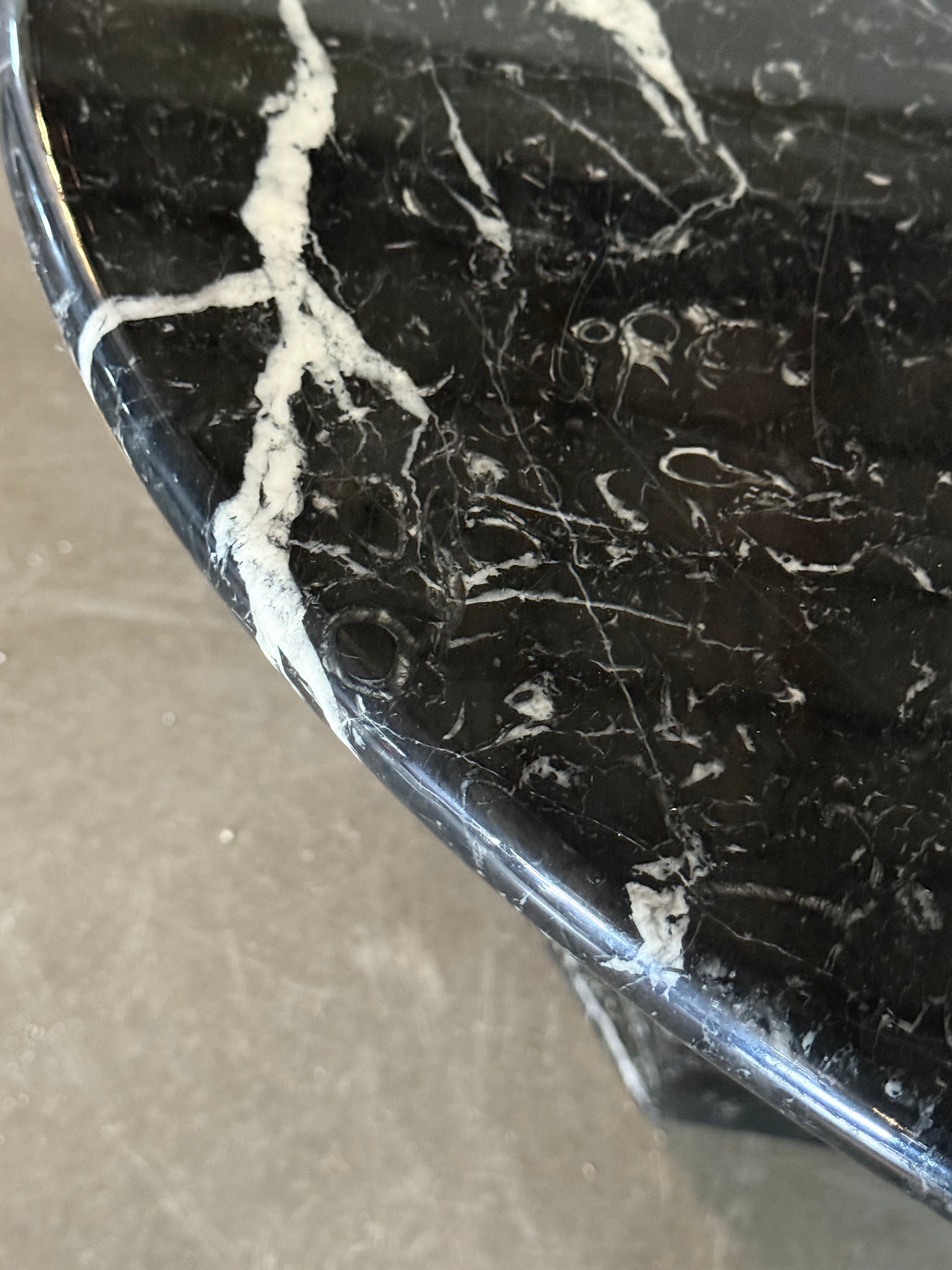 stół jadalniany, marmur, Włochy lata '80