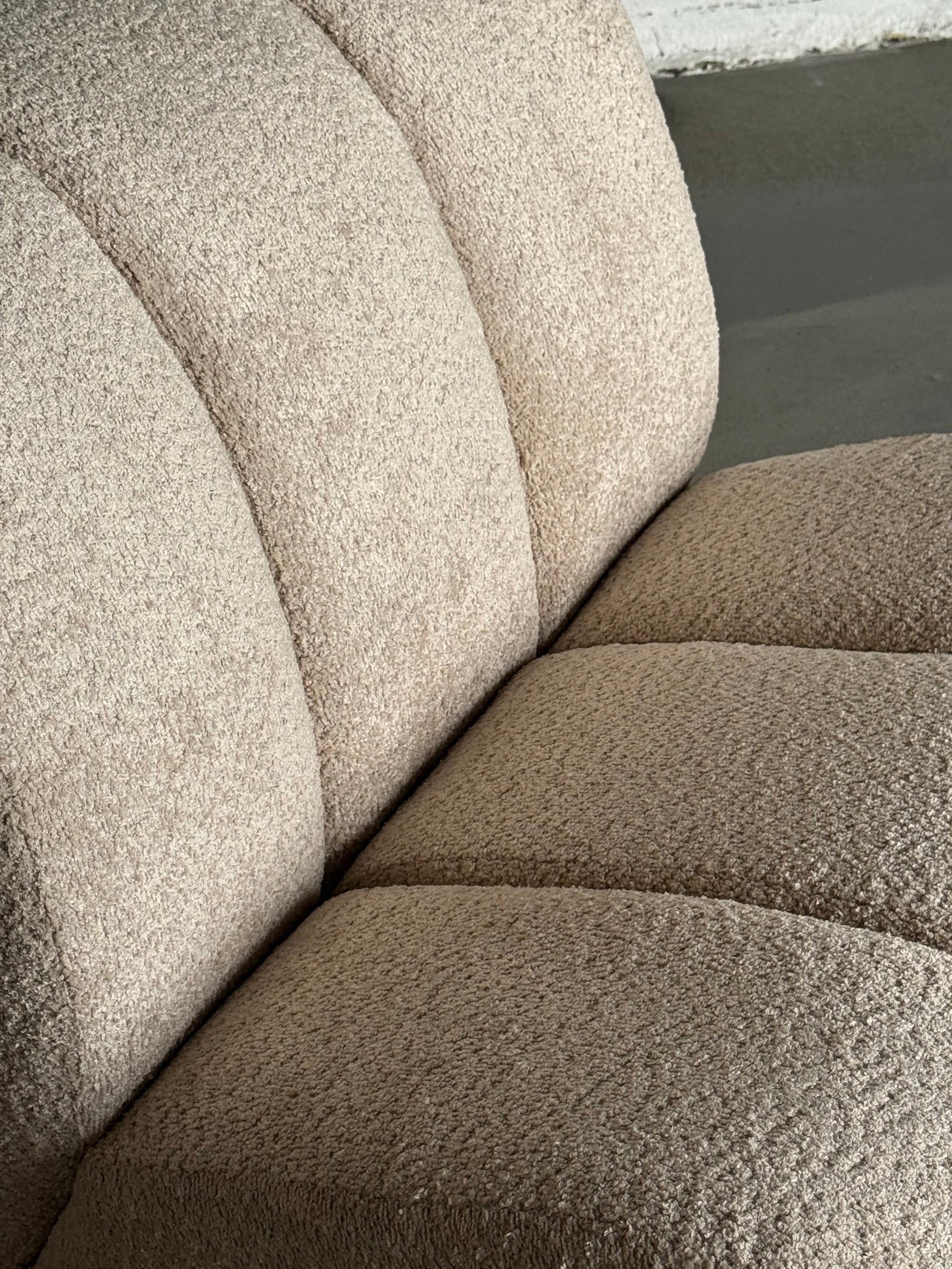 fotel Seashell Boucle