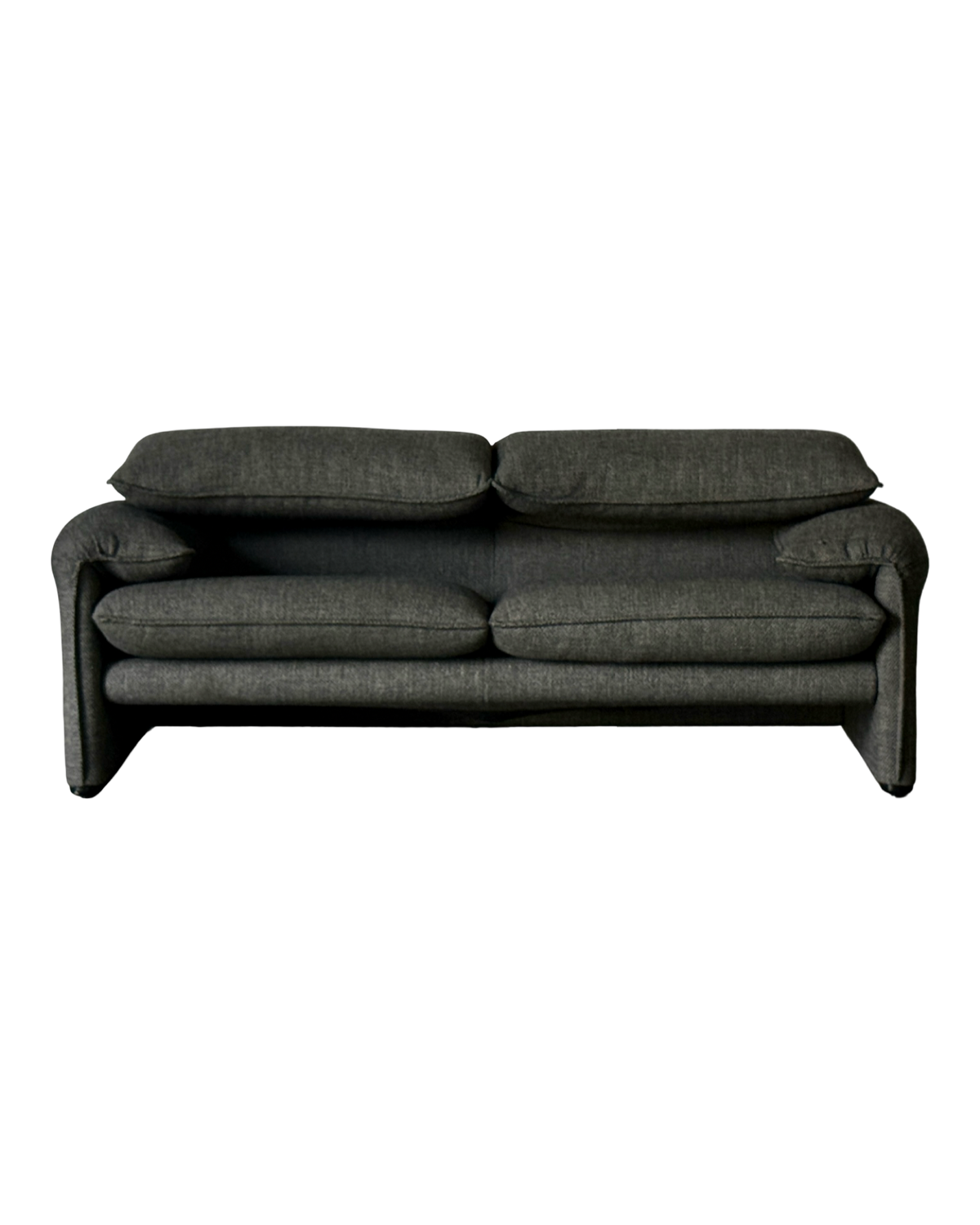 sofa Cassina Maralunga, 190 cm, oryginalna tapicerka - wełna, sygnowana