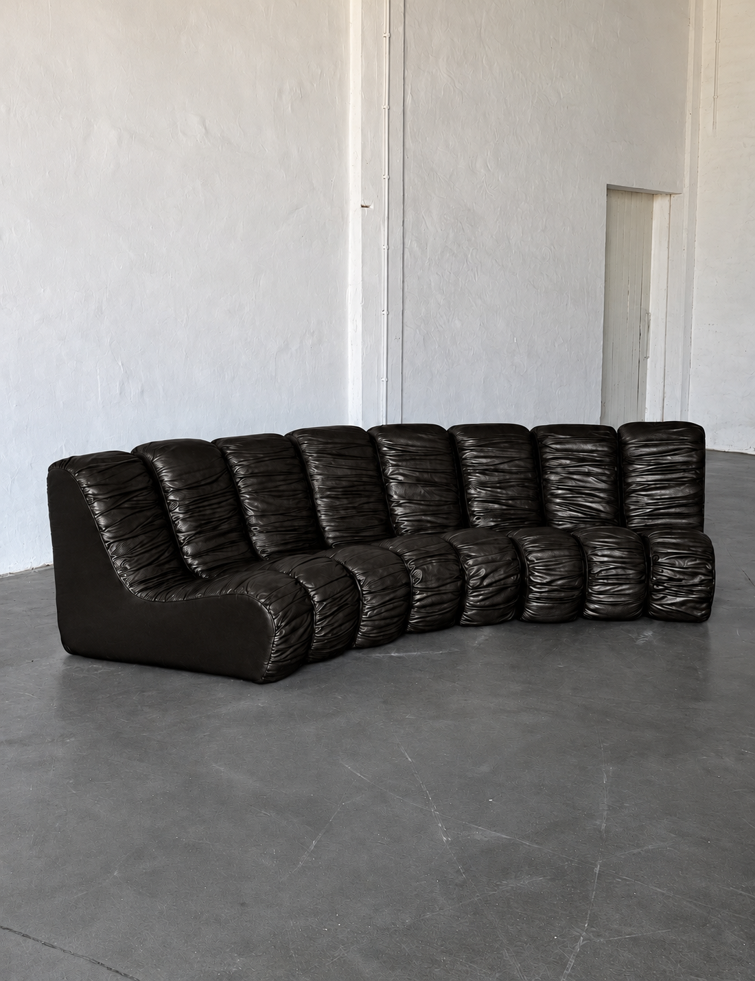 sofa Snejk, 6 elementów, skóra