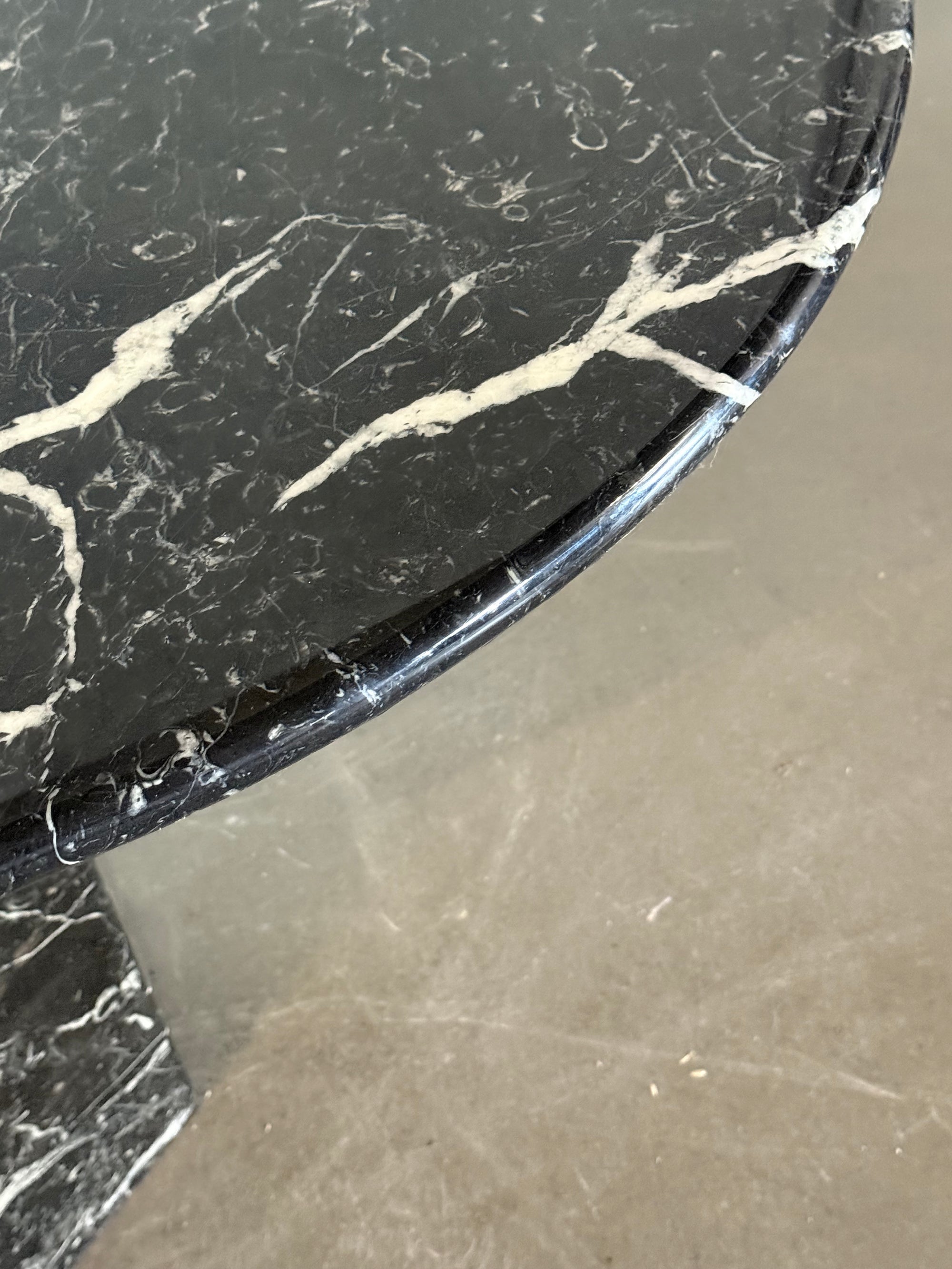 stół jadalniany, marmur, Włochy lata '80