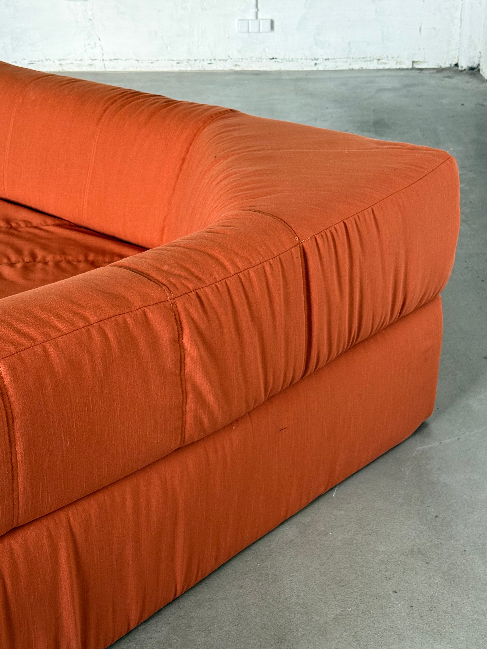 sofa/łóżko modułowa w stylu Space Age