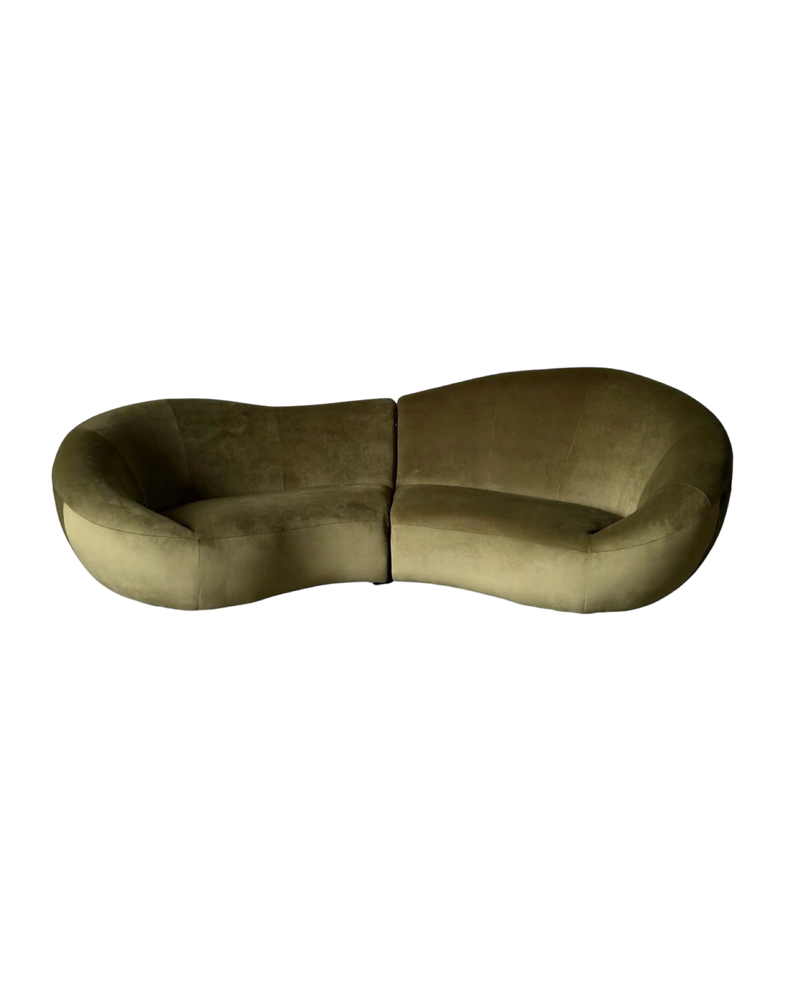 Sofa Bretz Rogal, po renowacji, welur, lata 80/90