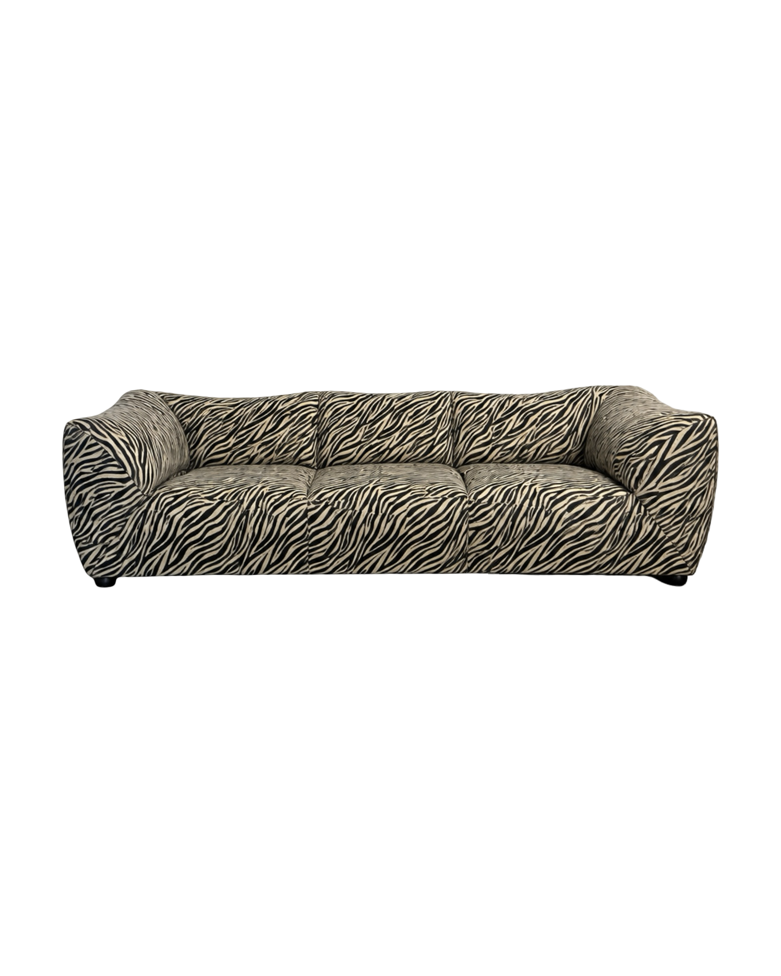 sofa w stylu B&B Italia Bambole, zebra, po renowacji