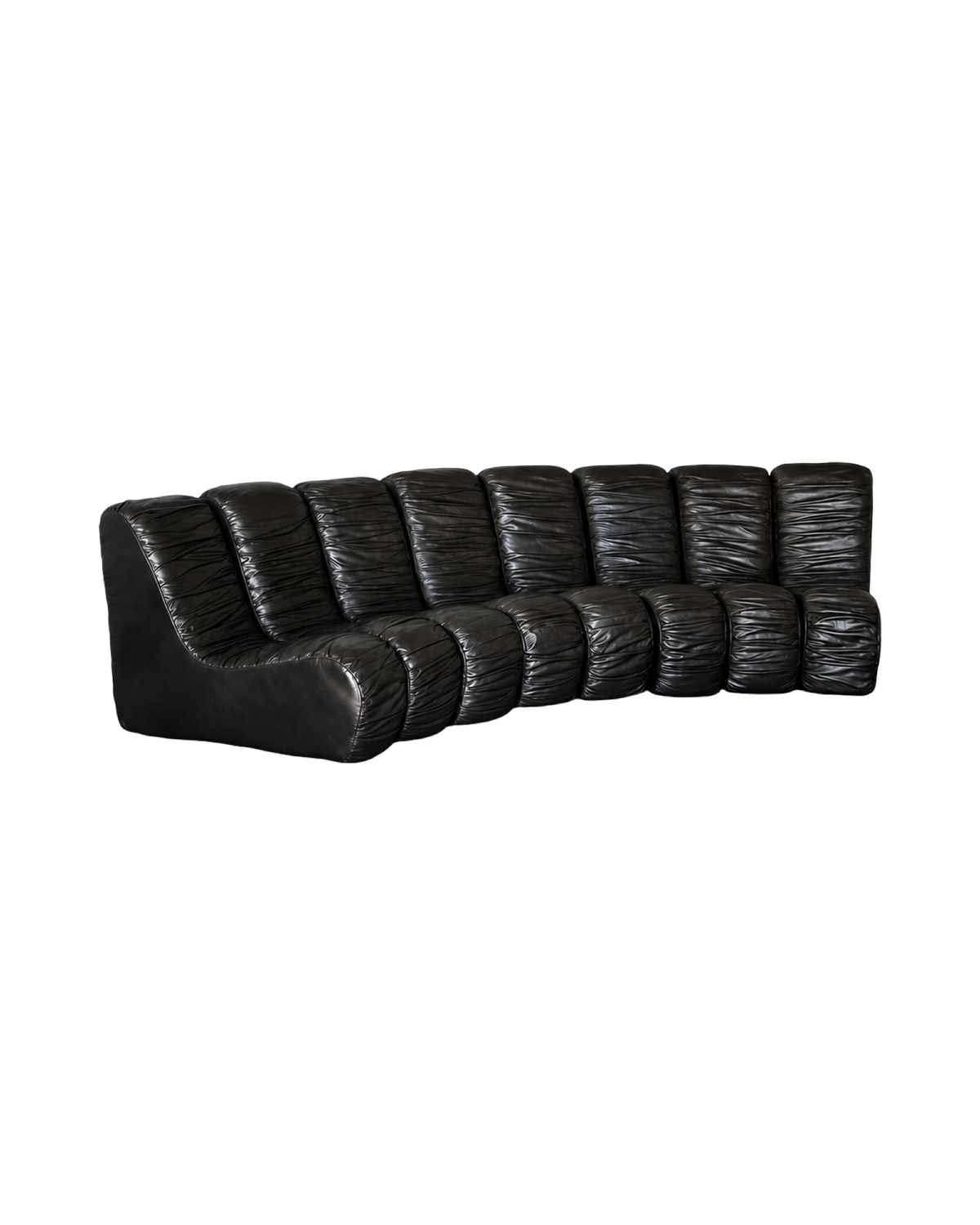 sofa Snejk, 8 elementów, skóra