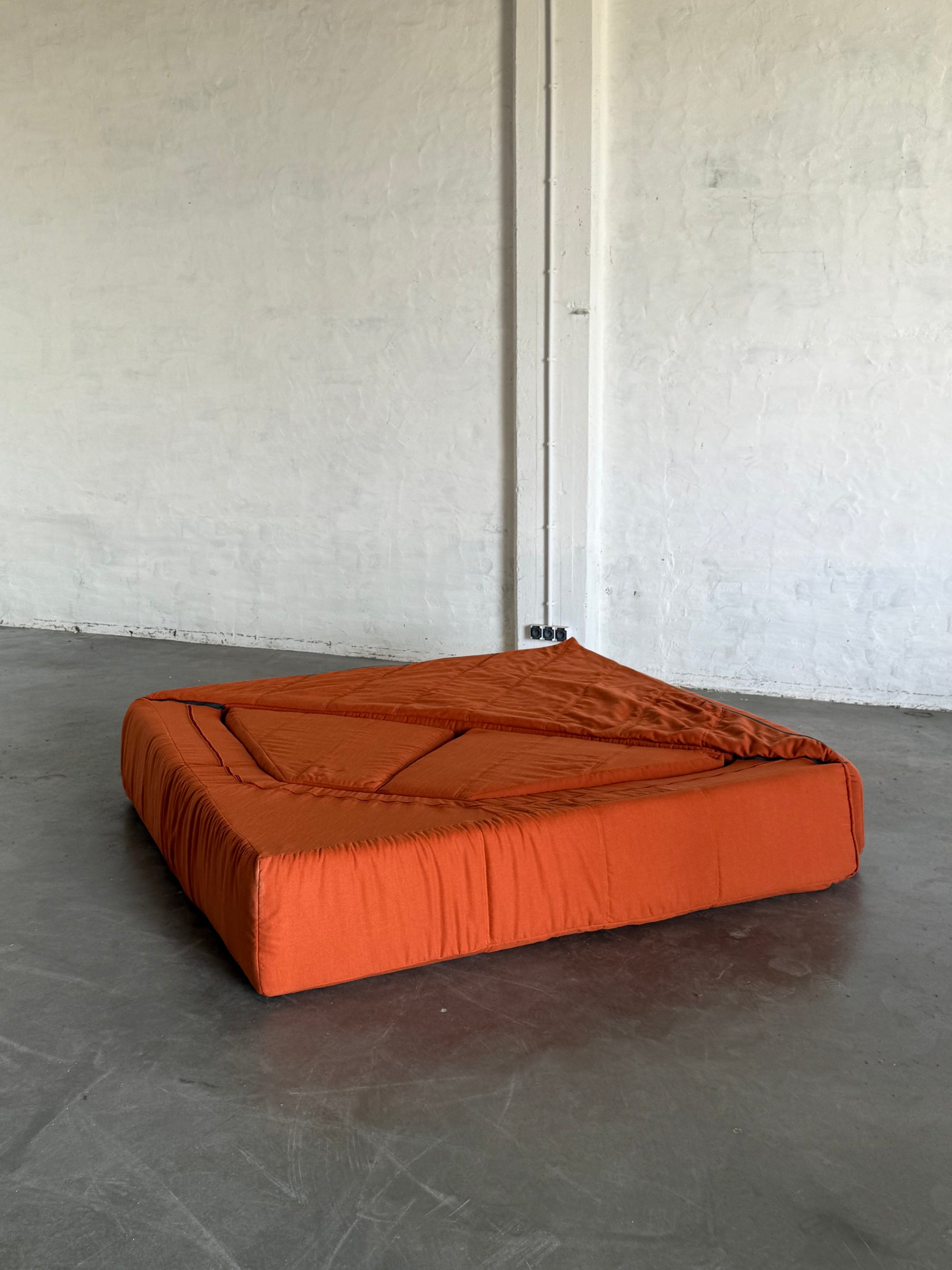 sofa/łóżko modułowa w stylu Space Age