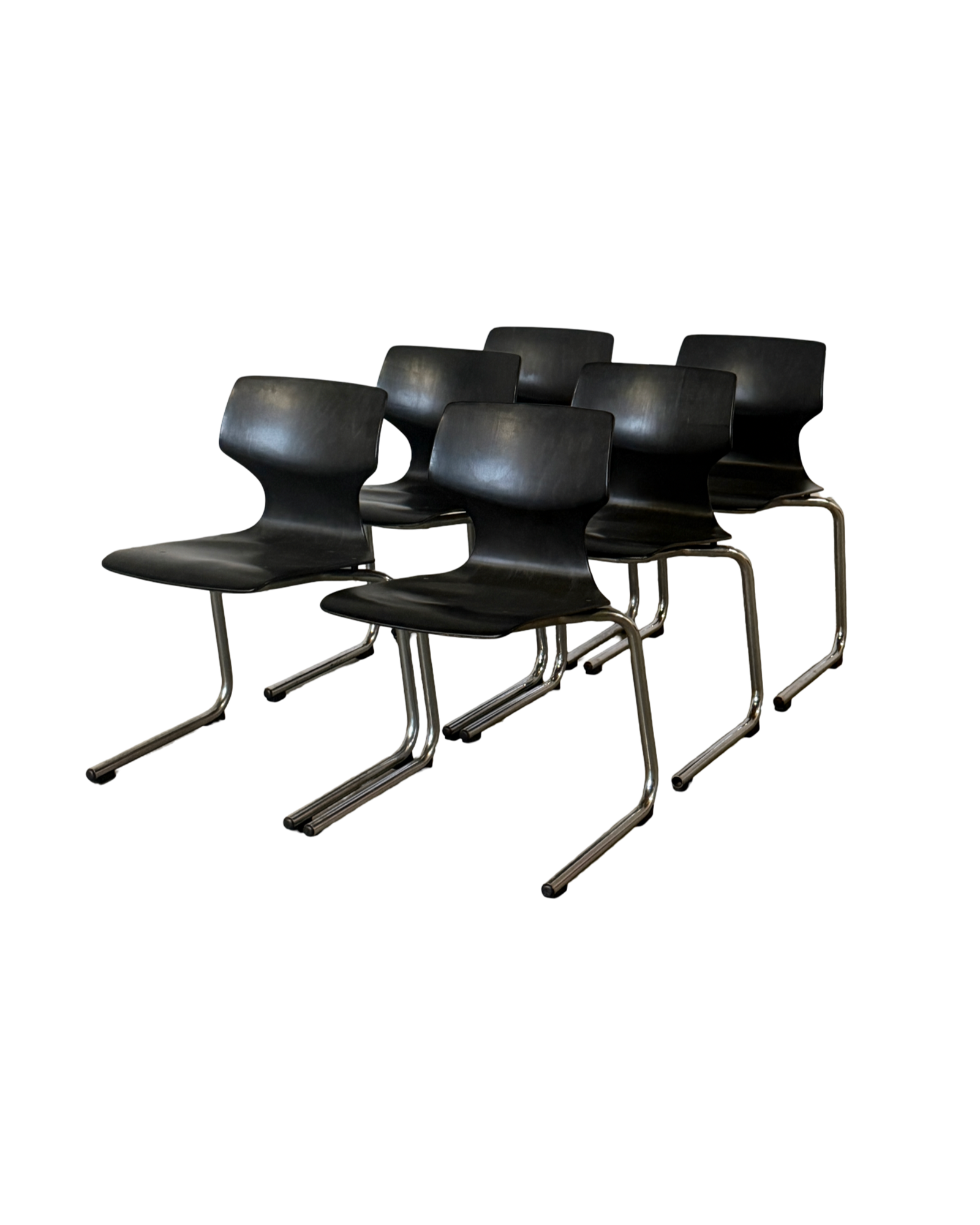 Krzesła Flötotto, zestaw 6 sztuk