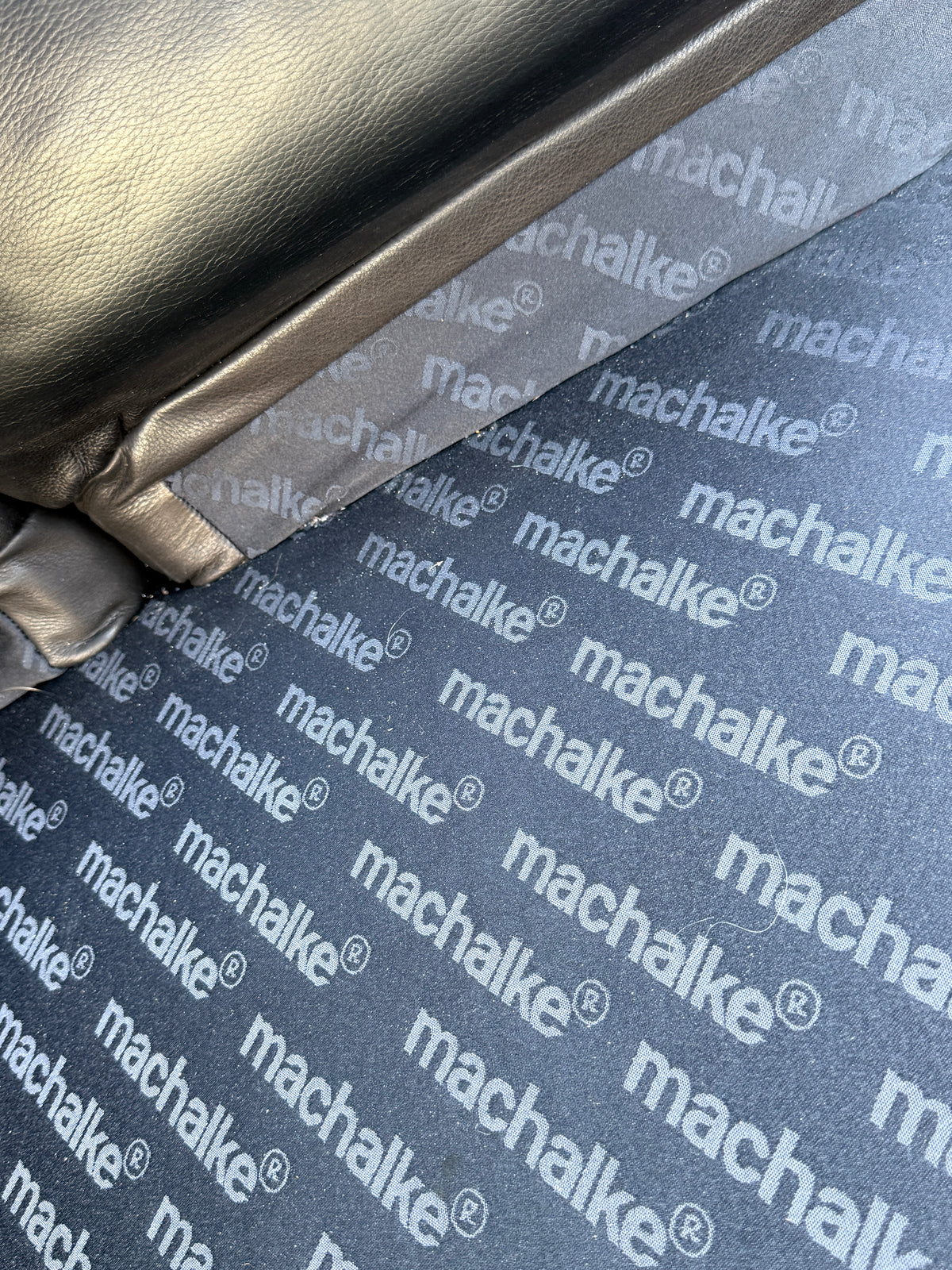 ekskluzywna sofa Machalke, lata 80/90, skóra naturalna