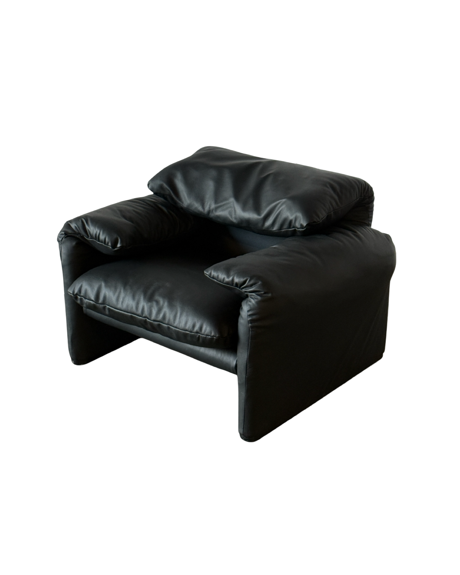 fotel Maralunga, Cassina, Włochy, lata 80