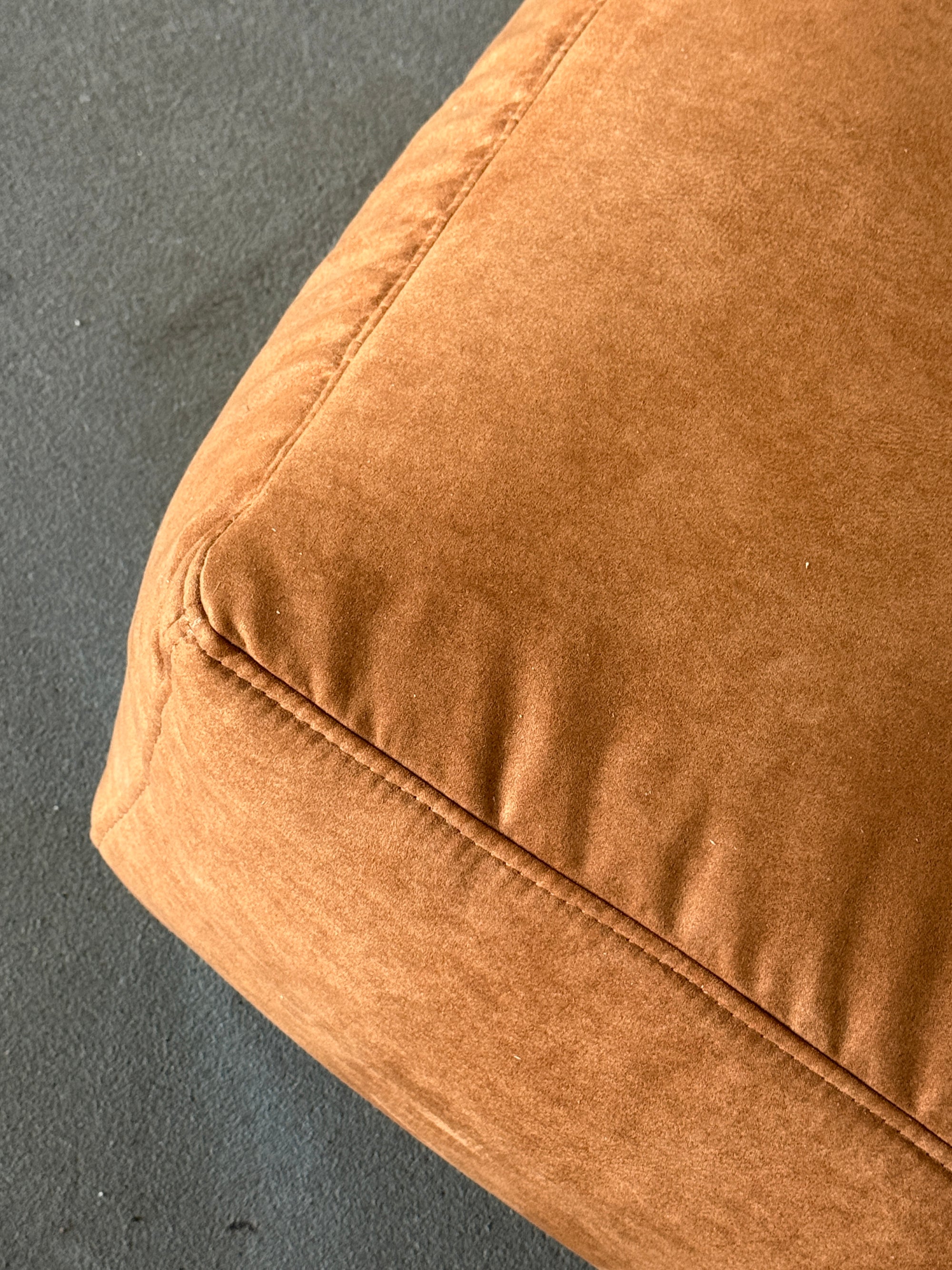 Corner sofa, 90s/00s, alcantara, EXTRA COMFY