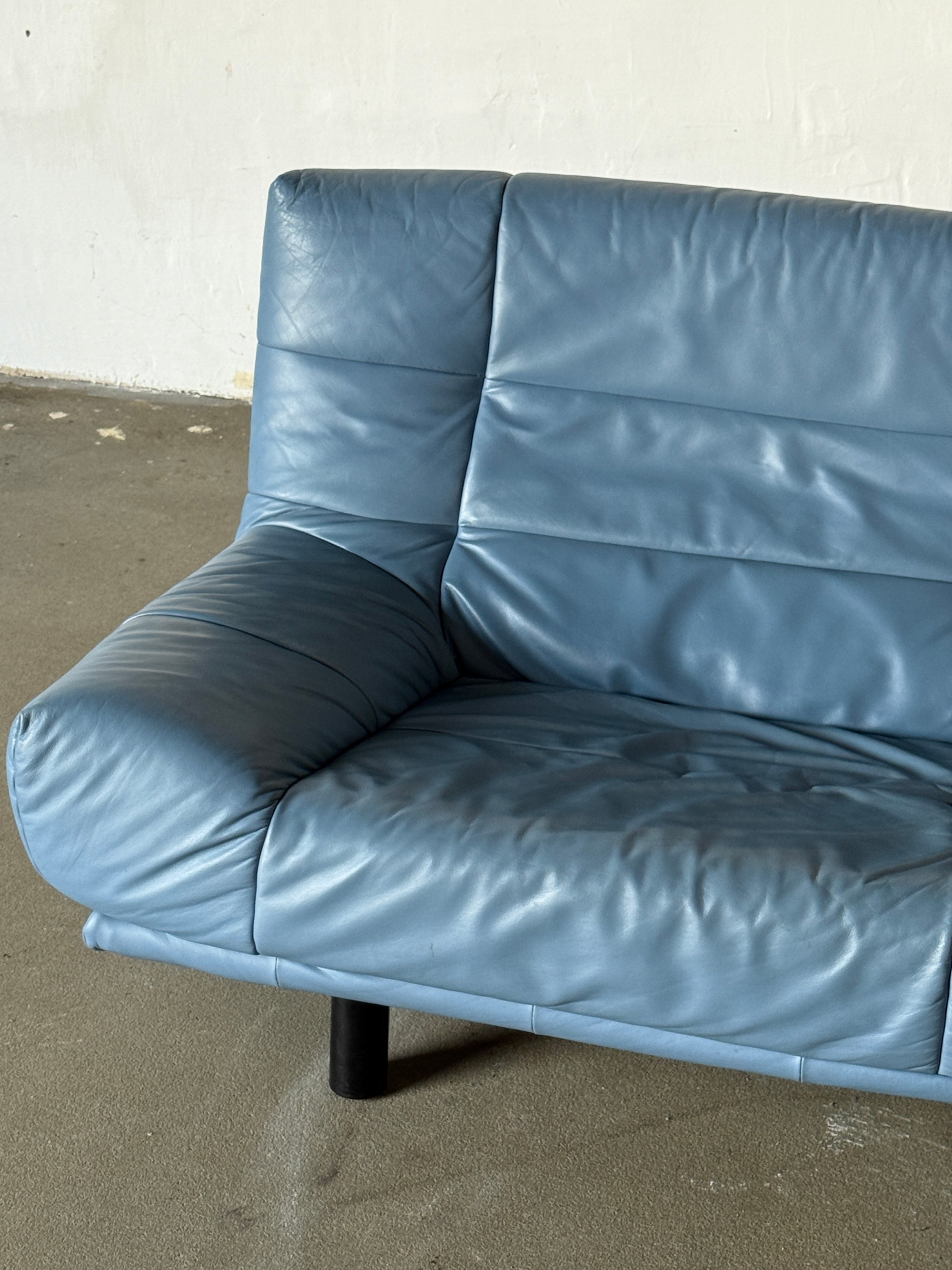 sofa Rolf Benz baby blue, lata 80