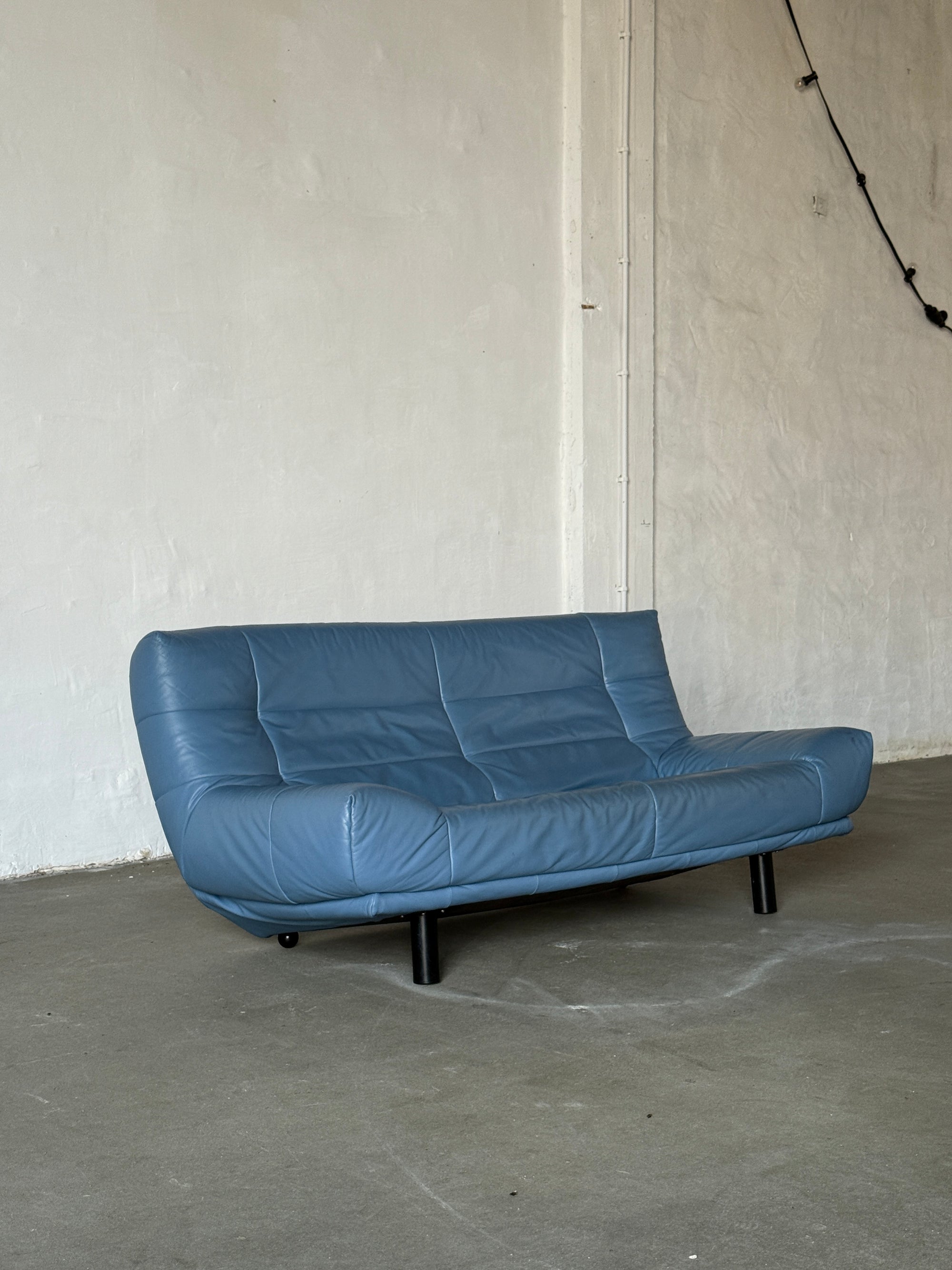 sofa Rolf Benz baby blue, lata 80
