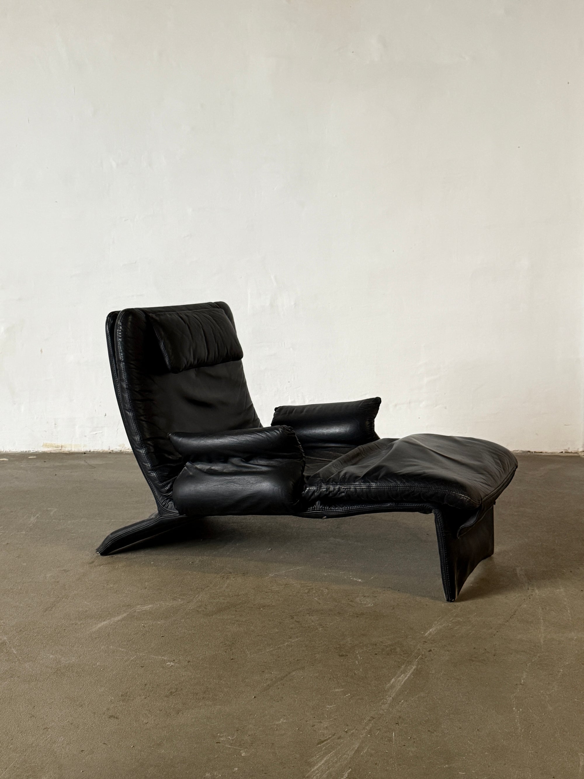 fotel lounge chair relax, Francja lata 80