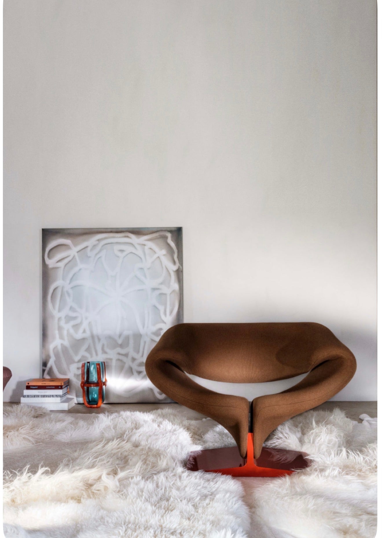 Ribbon chair lata 60/70, proj. Pierre Paulin, Artifort