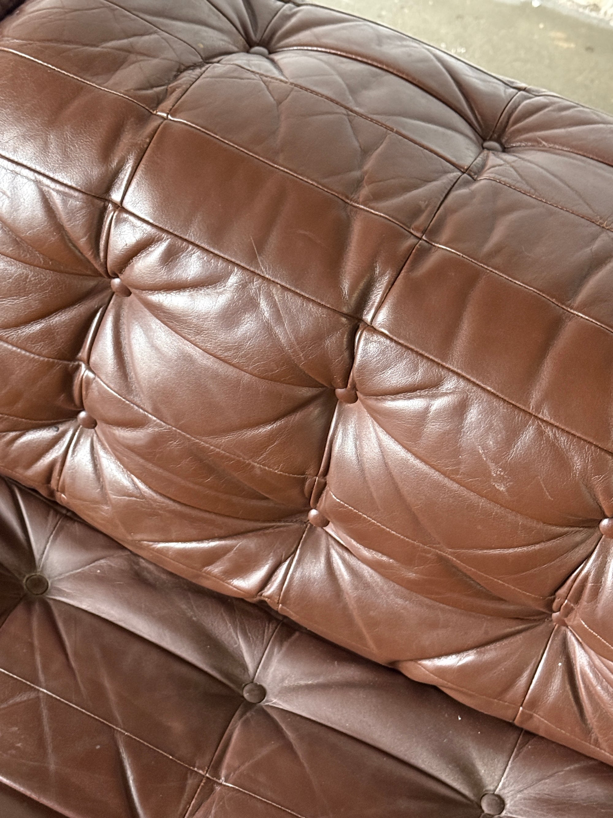 sofa modułowa, lata 70, patchwork
