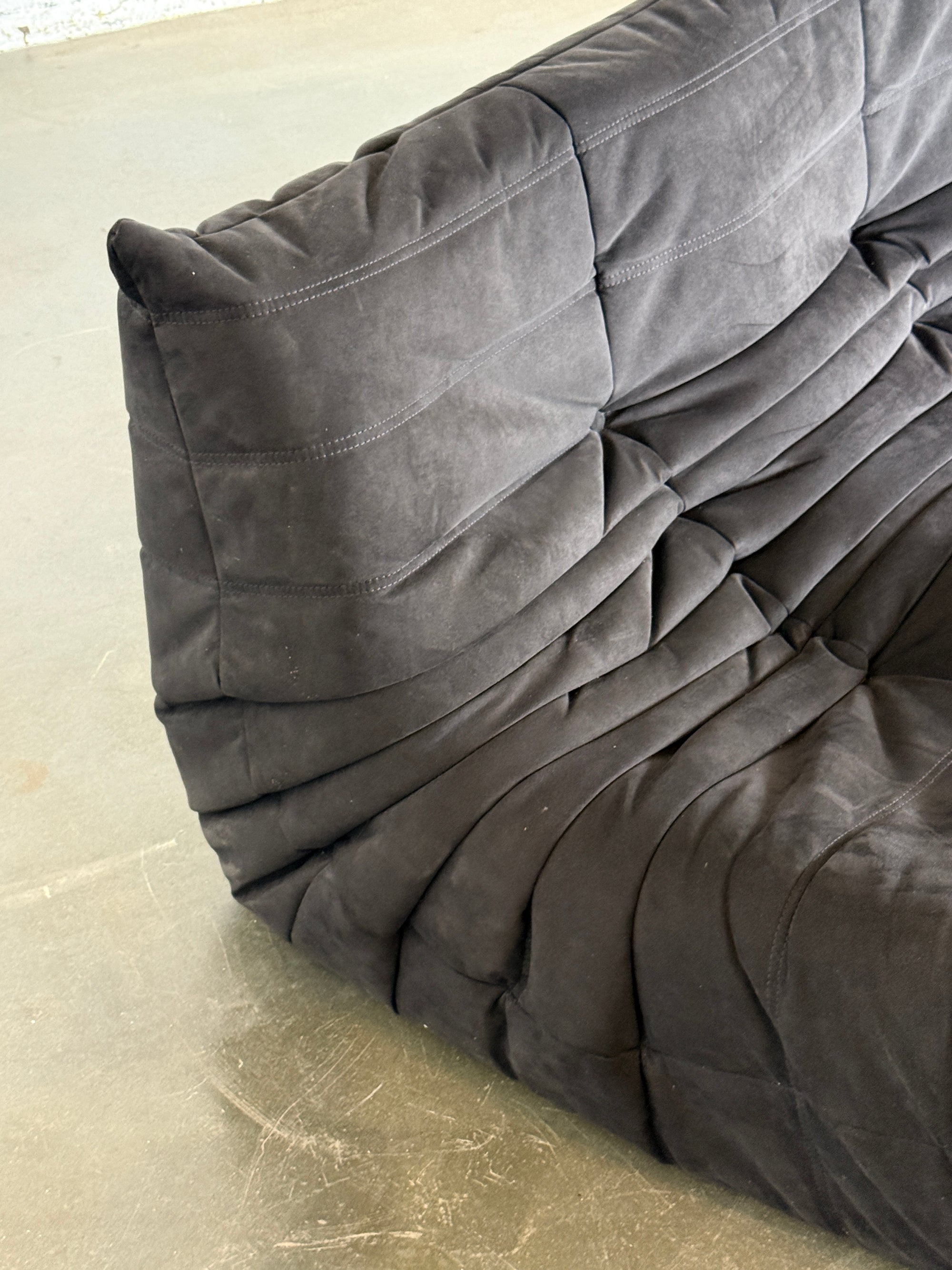sofa Togo, Ligne Roset, 3 osobowa, alcantara
