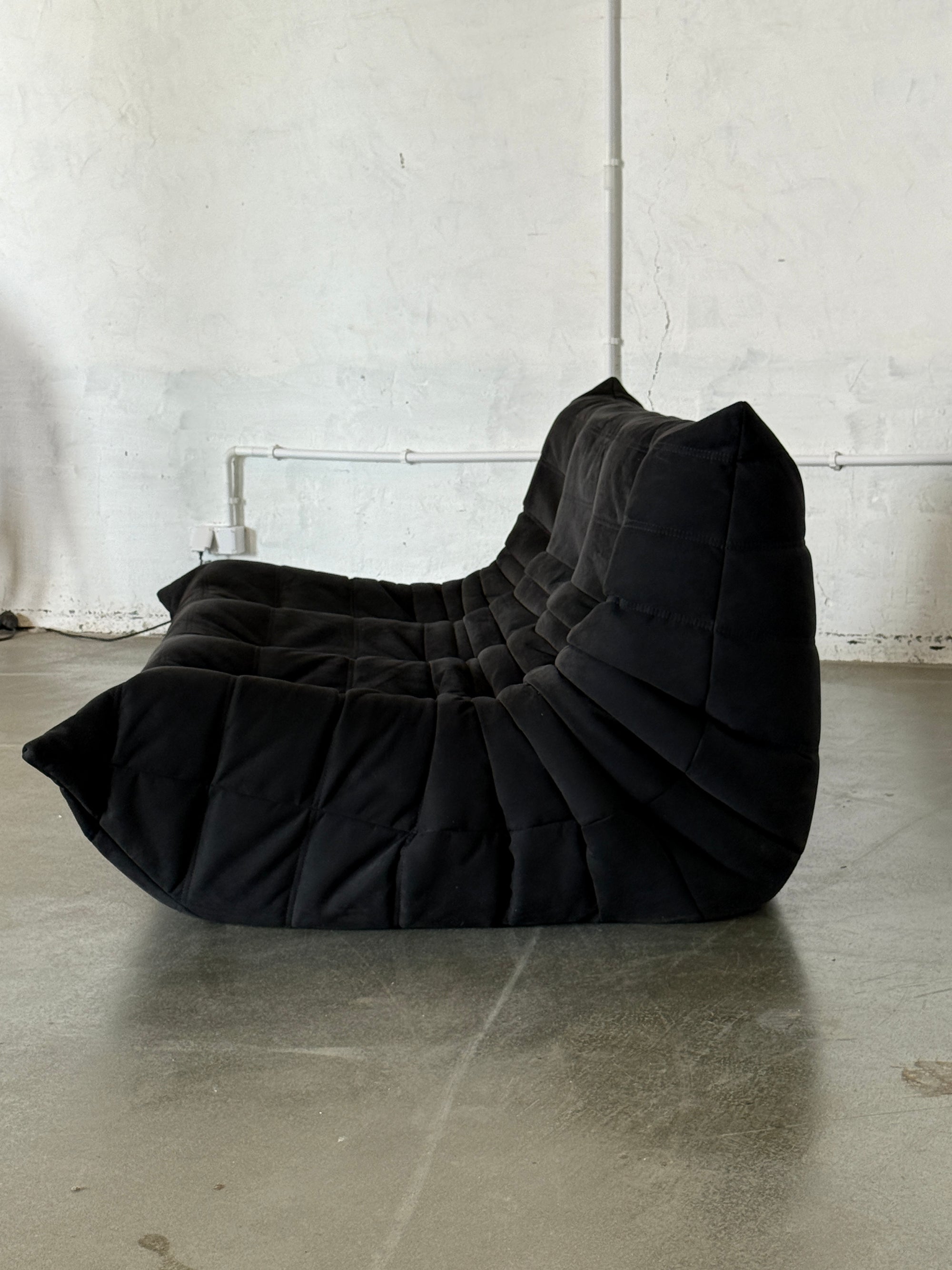 sofa Togo, Ligne Roset, 3 osobowa, alcantara