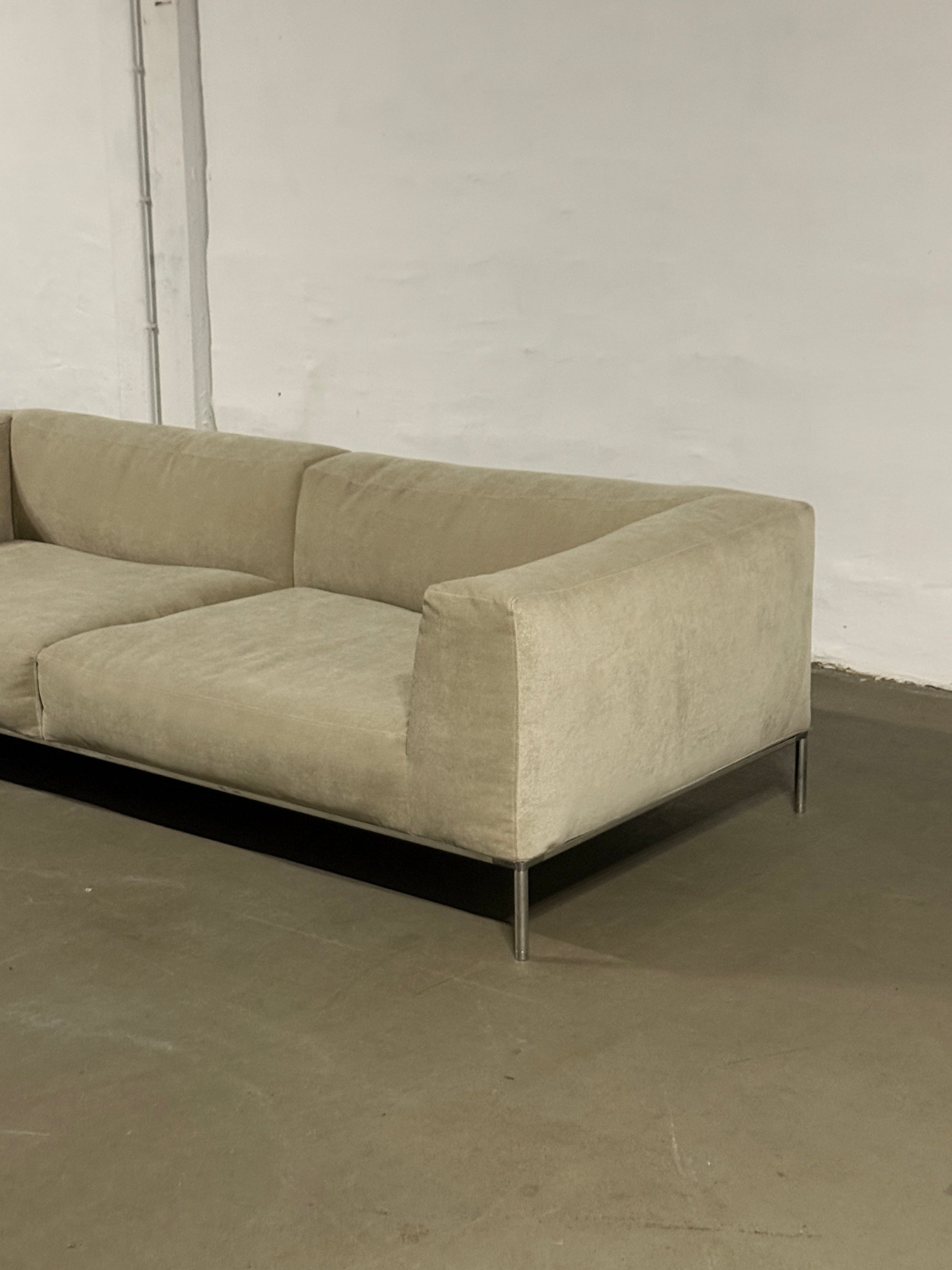 sofa Franck, B&B Italia, po renowacji, sygnowana