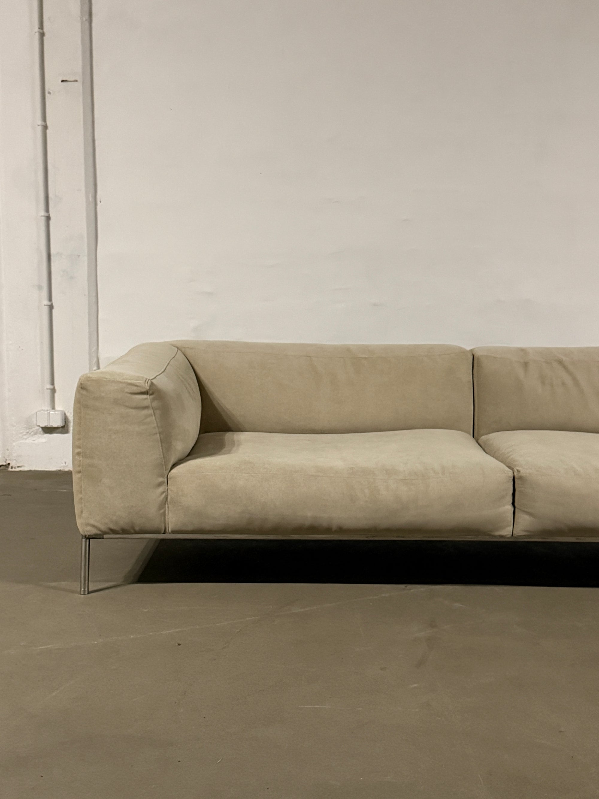 sofa Franck, B&B Italia, po renowacji, sygnowana