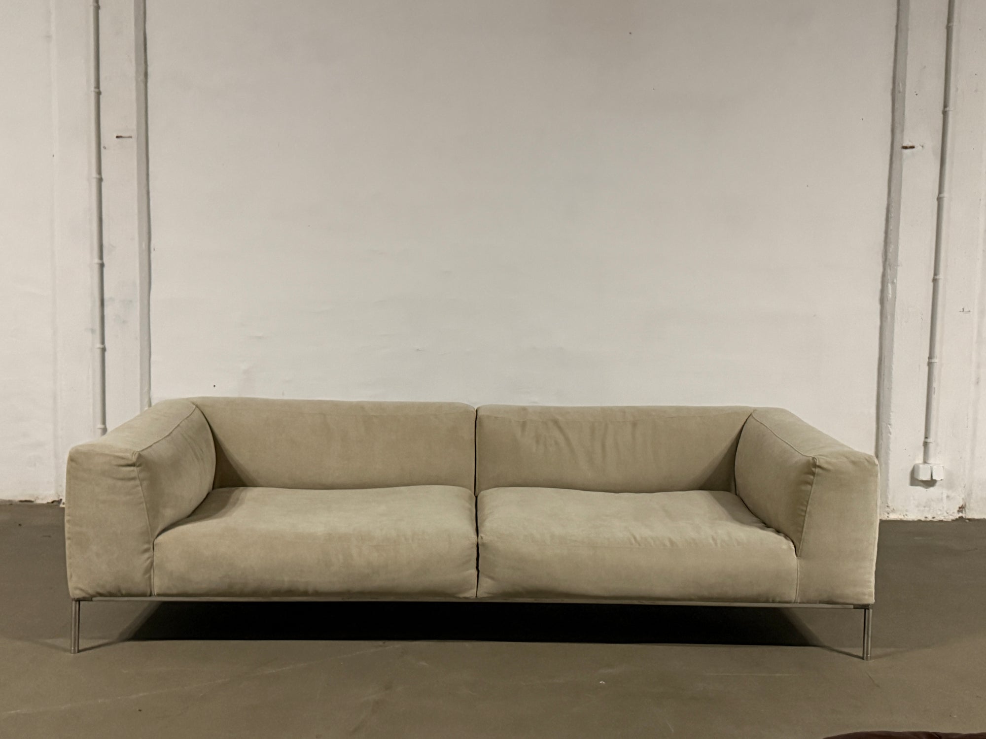 sofa Franck, B&B Italia, po renowacji, sygnowana
