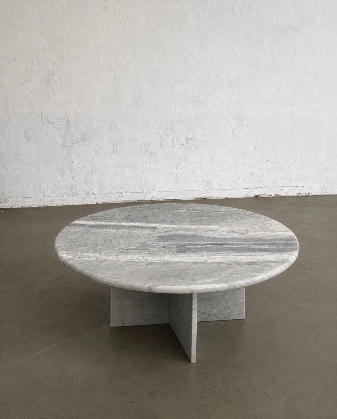 stolik kawowy, marmur silver, lata 90