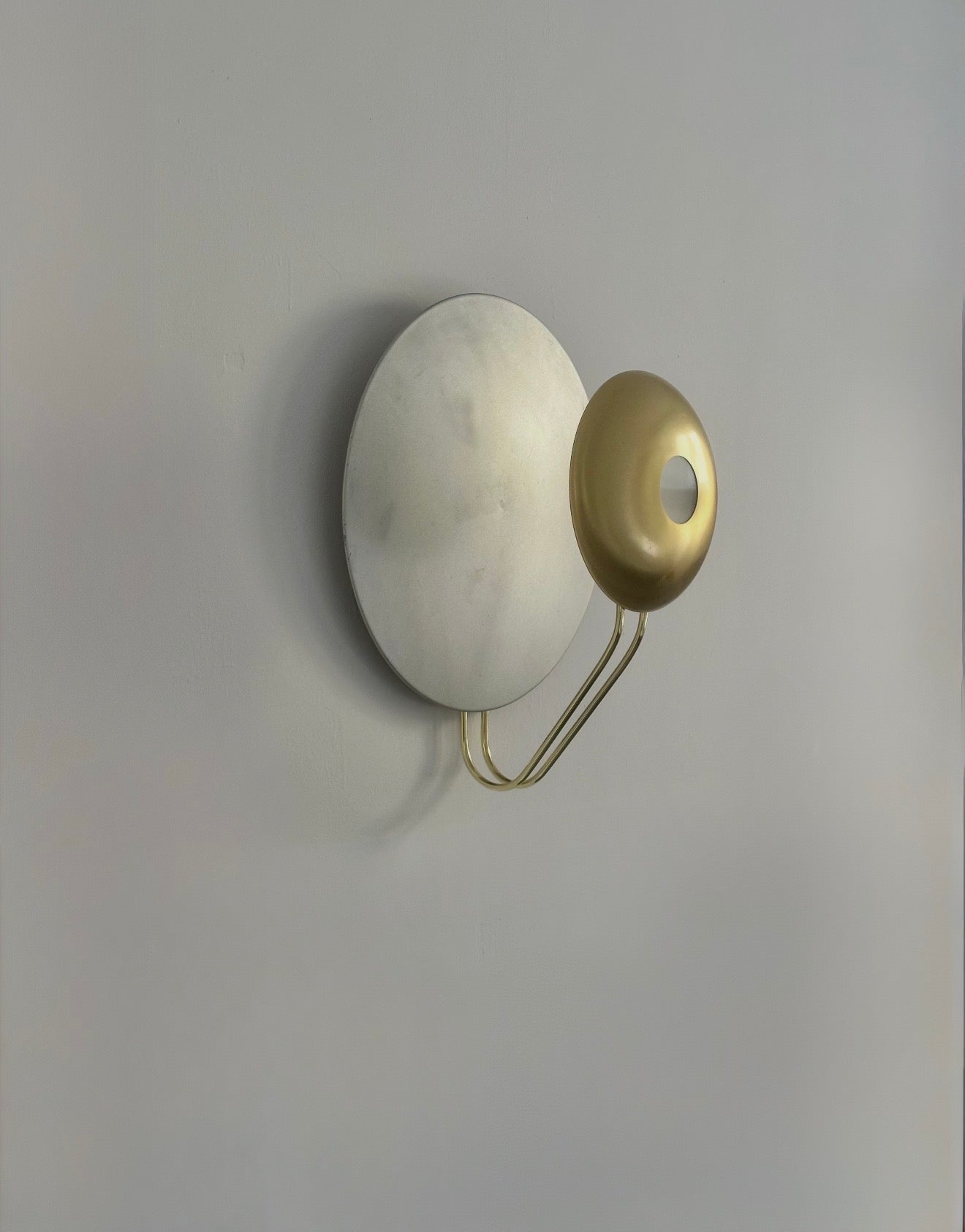 lampa, kinkiet, Dania, lata 70