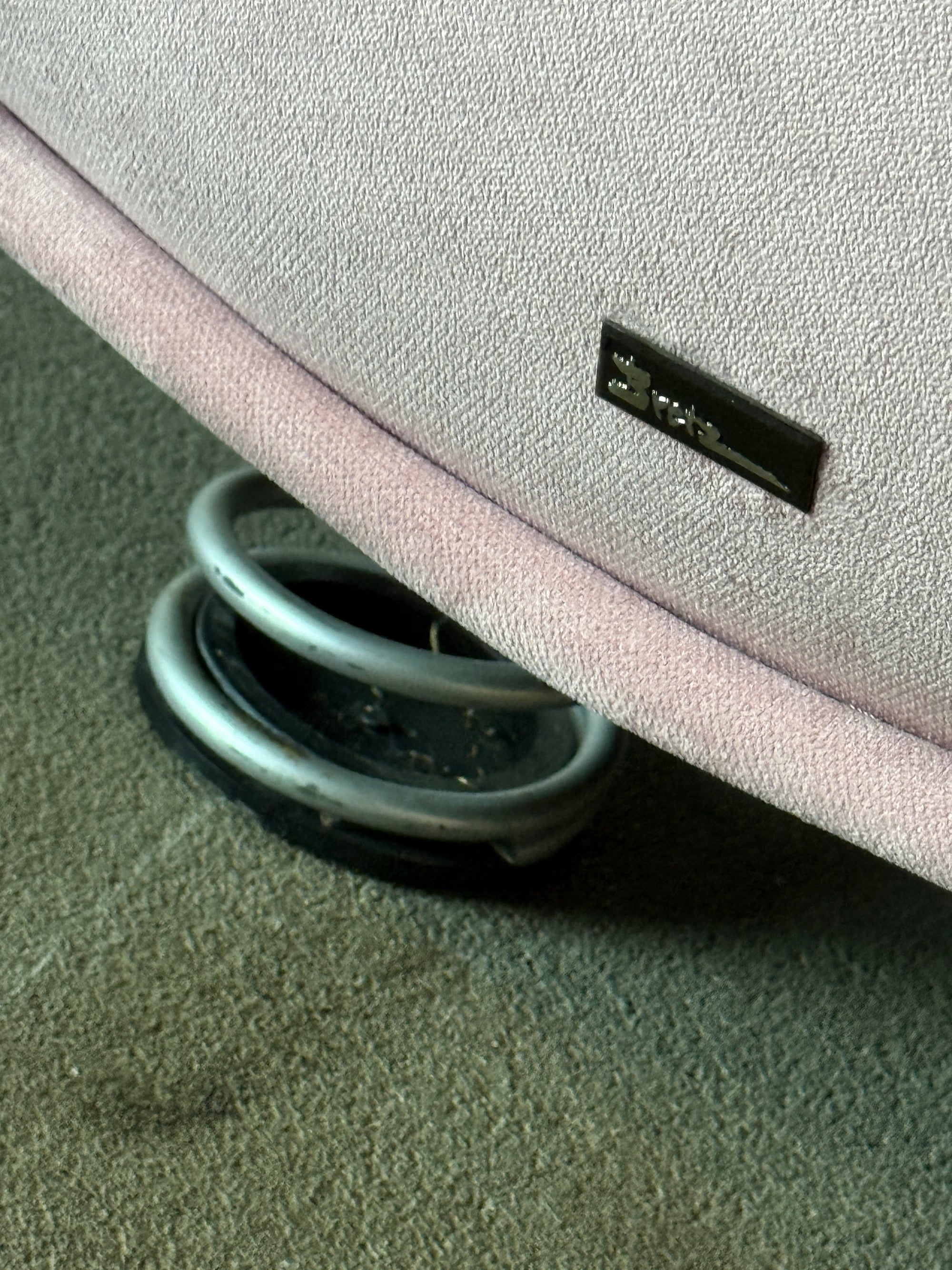 sofa Bretz Laola, welur dusty mauve