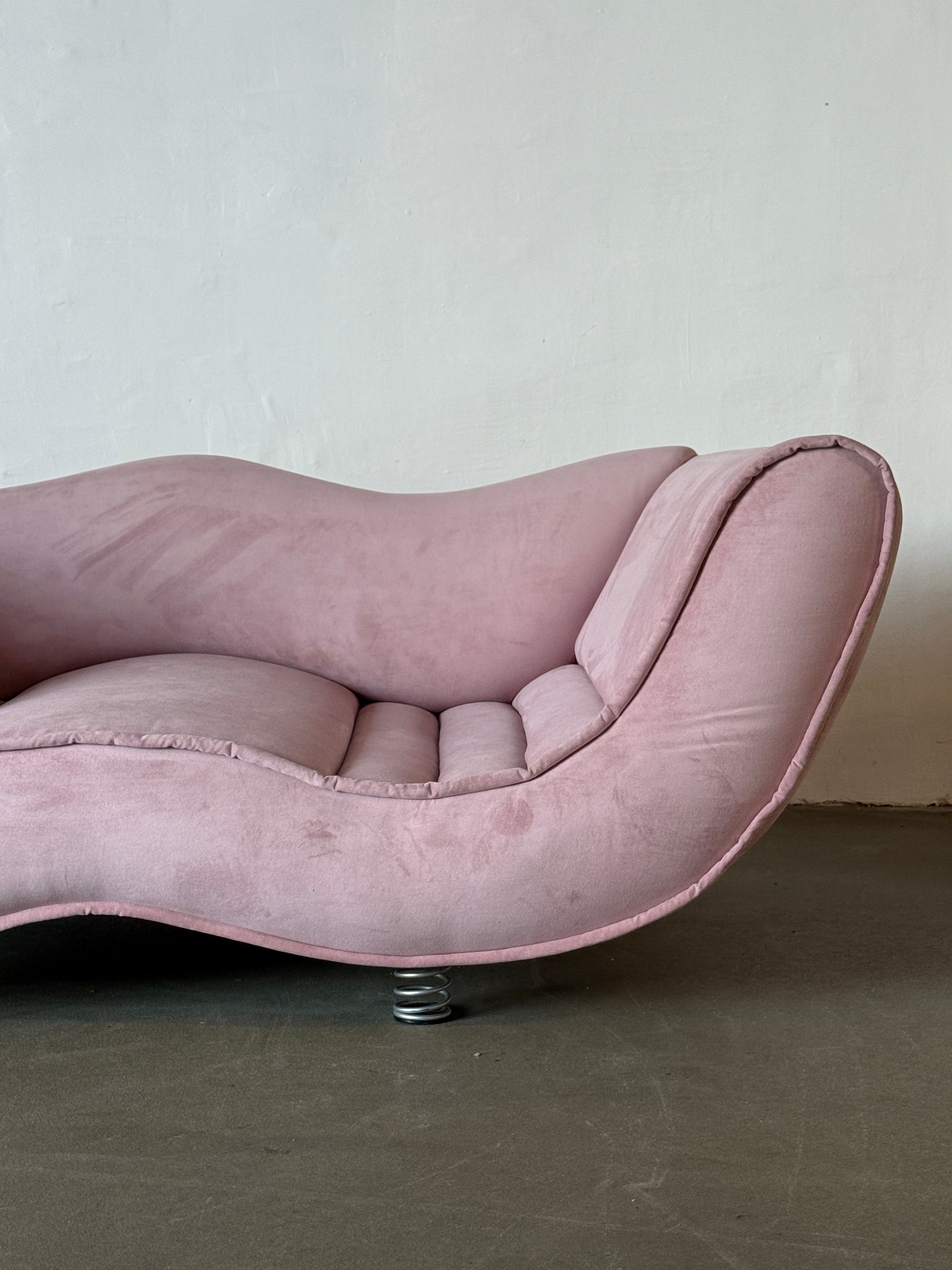 sofa Bretz Laola, welur dusty mauve