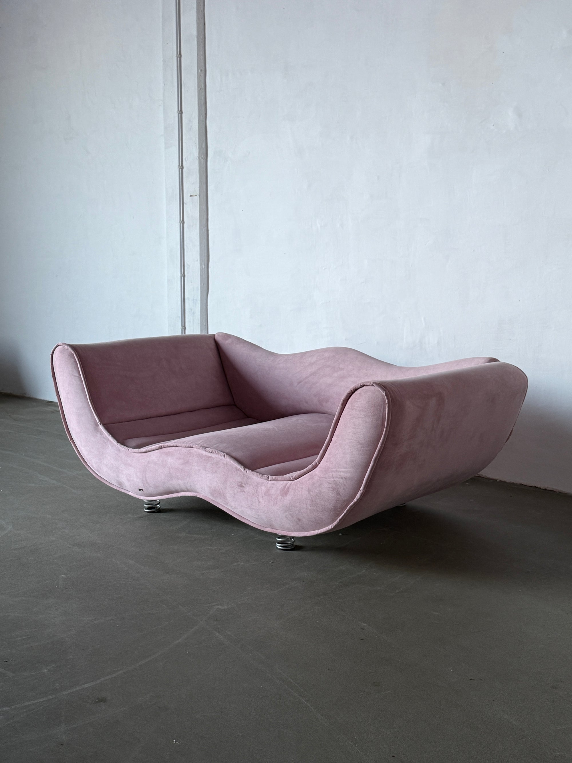 sofa Bretz Laola, welur dusty mauve