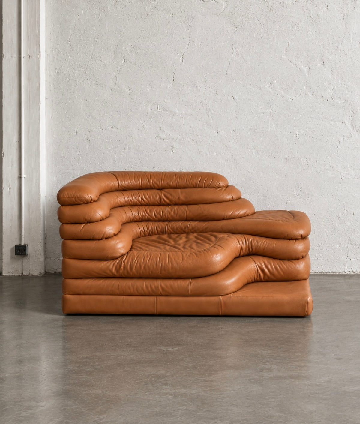 sofa / leżanka De Sede DS 1025 Terrazza, oryginalna tapicerka, sygnowana