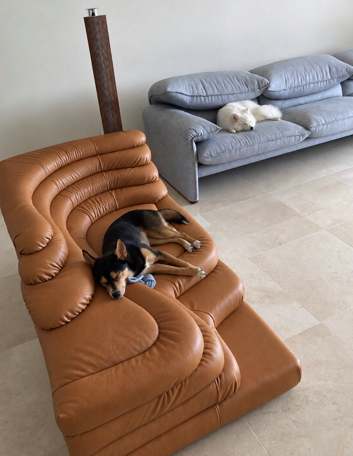 sofa / leżanka De Sede DS 1025 Terrazza, oryginalna tapicerka, sygnowana