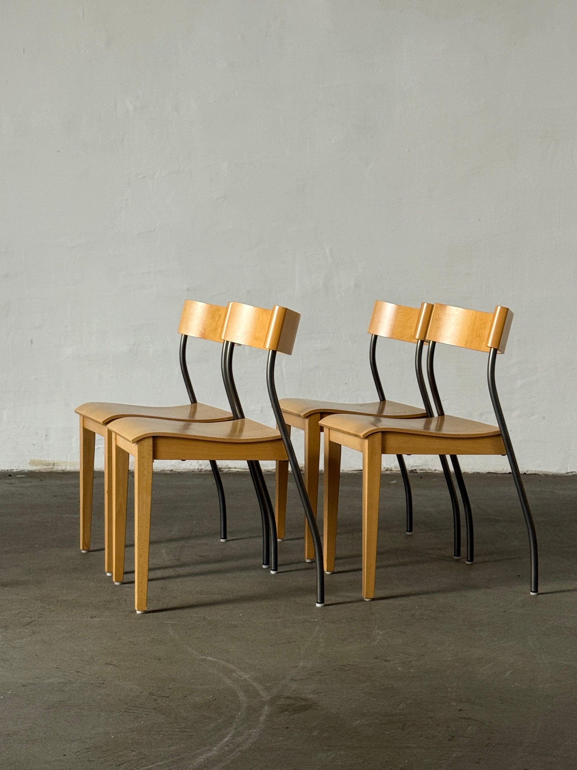 krzesła Ikea Vintage, lata 80/90, Memphis