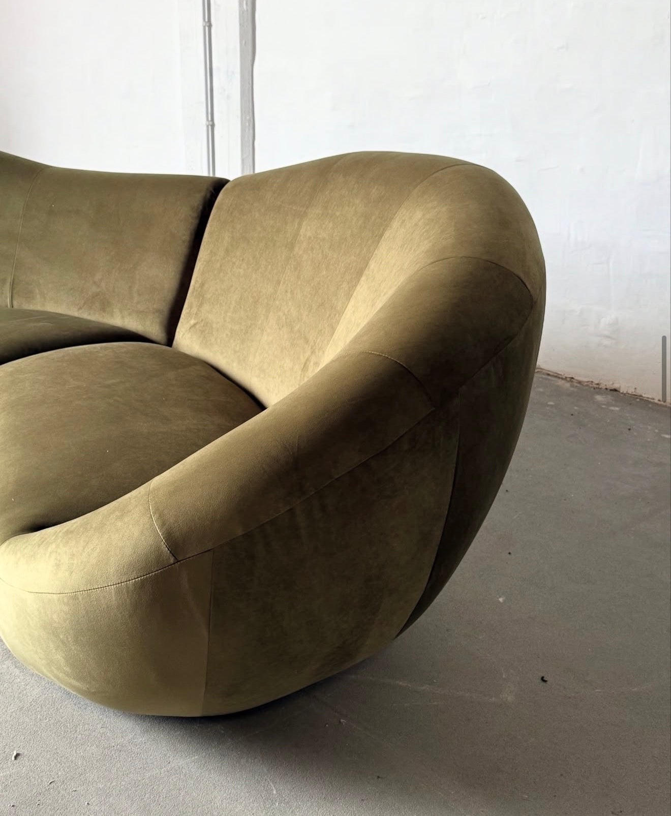 Sofa Bretz Rogal, po renowacji, welur, lata 80/90