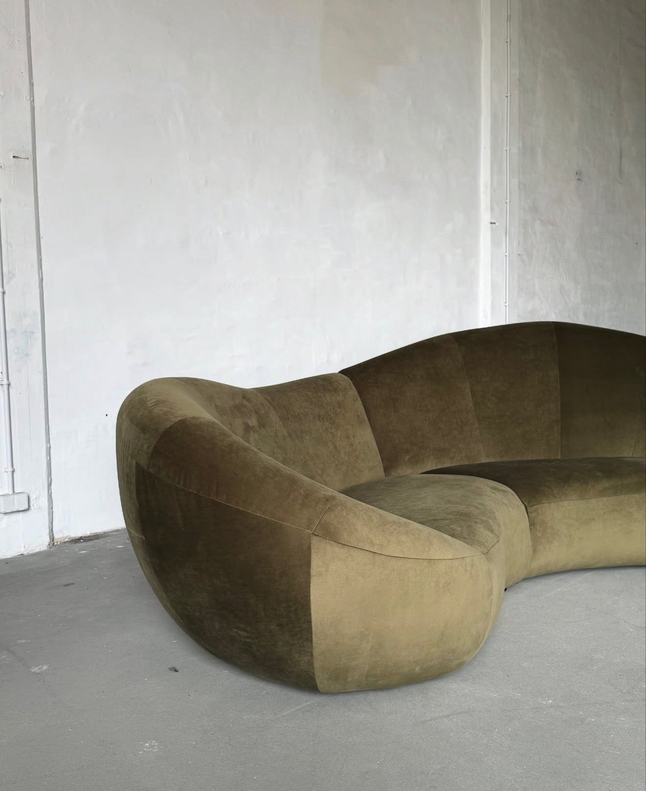 Sofa Bretz Rogal, po renowacji, welur, lata 80/90