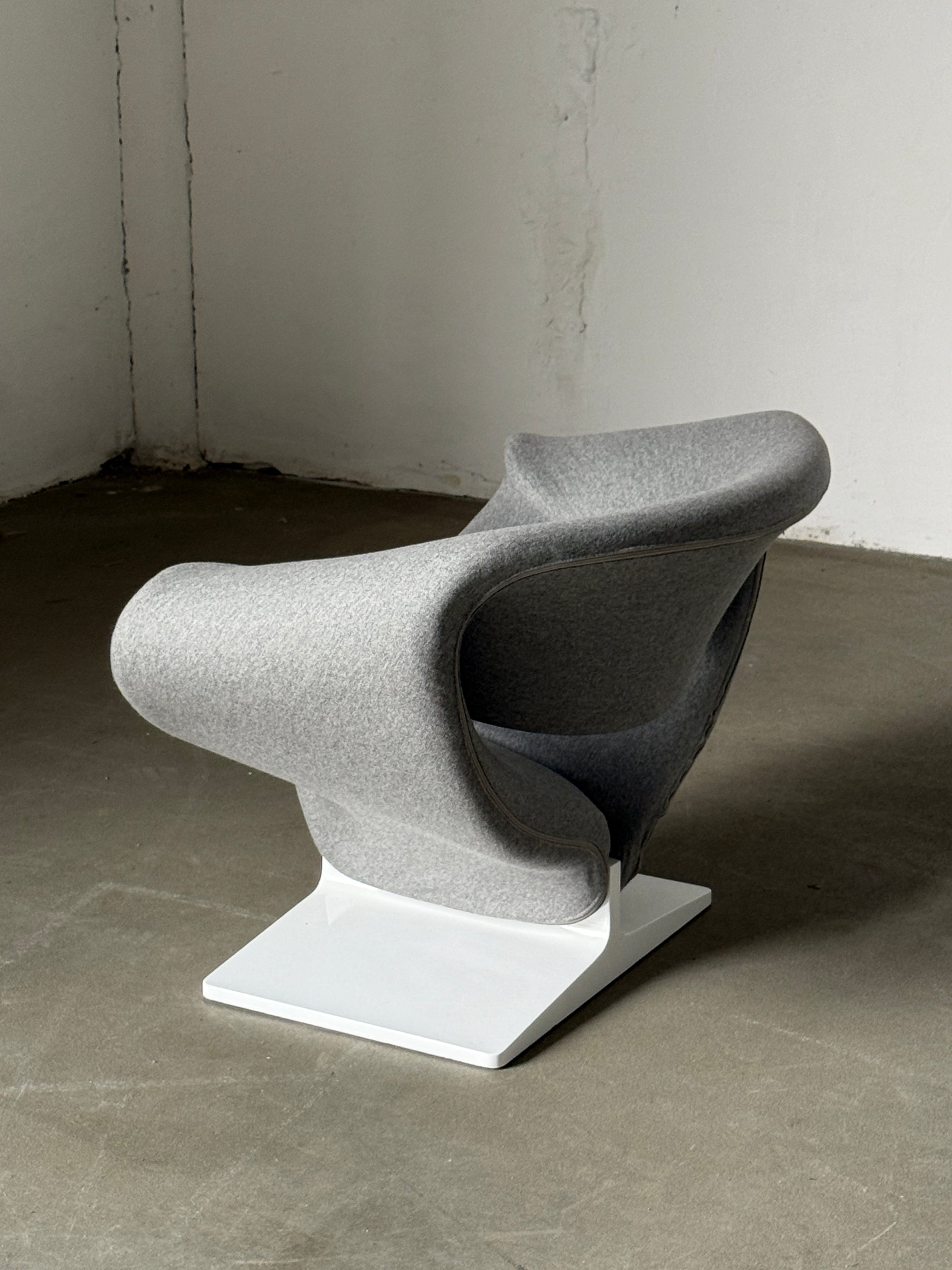 fotel Ribbon, Pierre Paulin, lata 60/70, Artifort, wełna