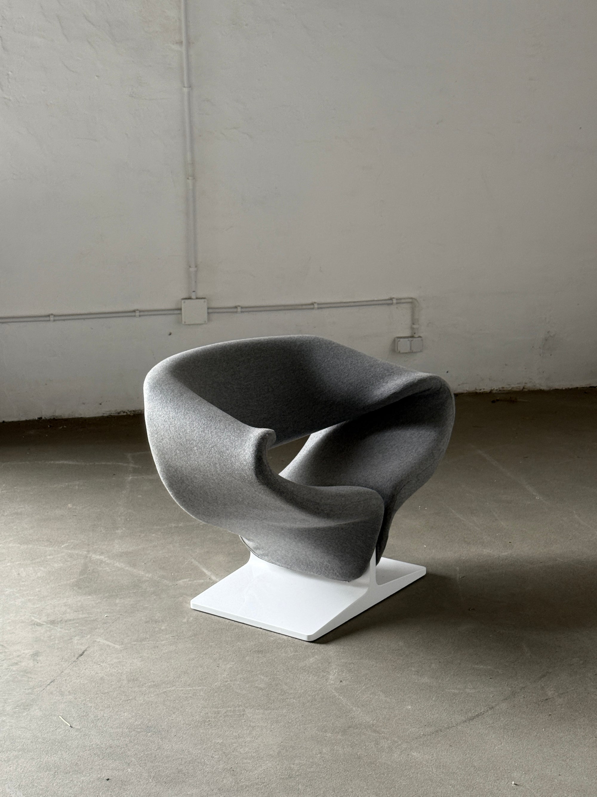 fotel Ribbon, Pierre Paulin, lata 60/70, Artifort, wełna