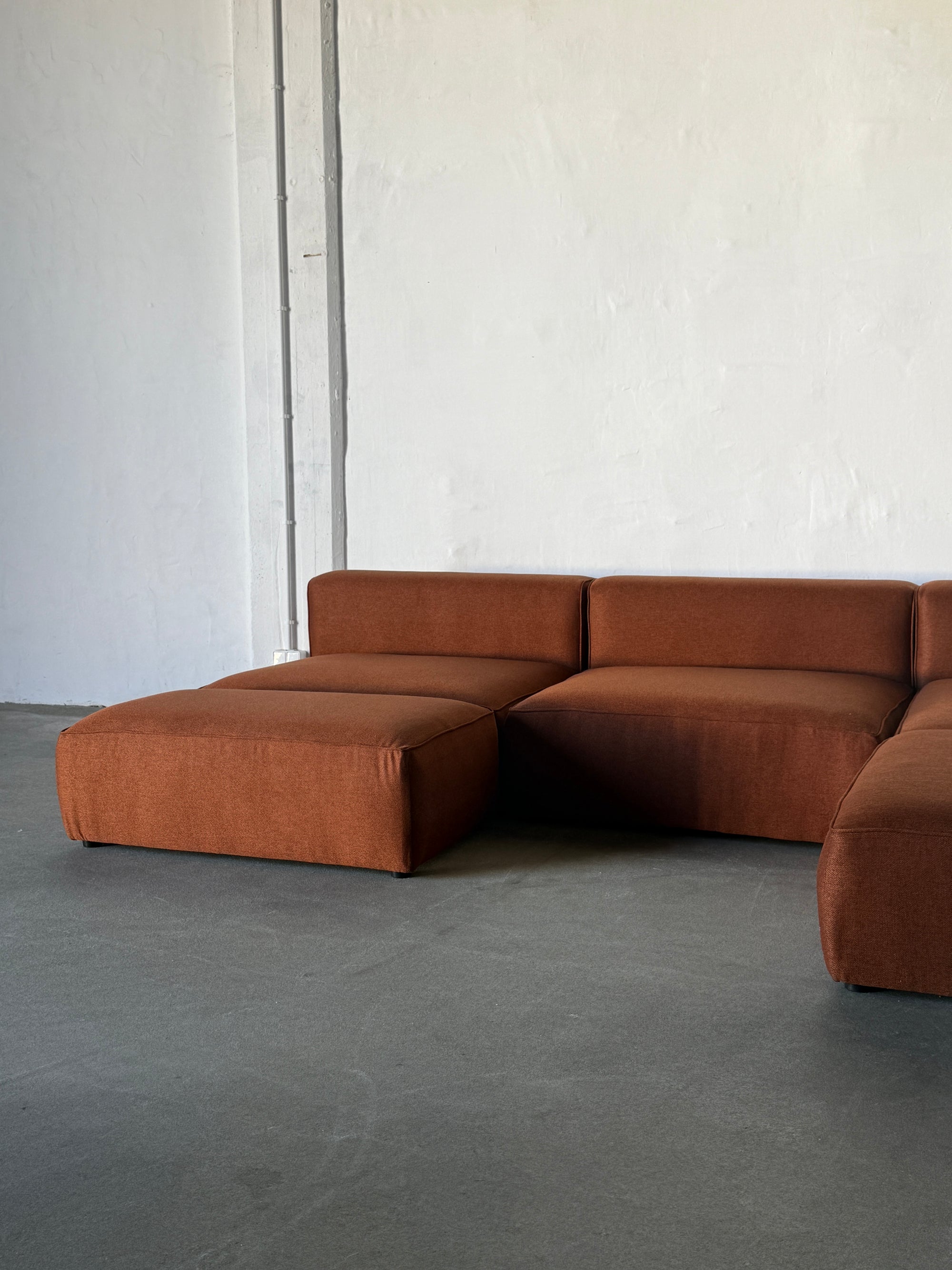 sofa modułowa blok, lata 90/00, po renowacji