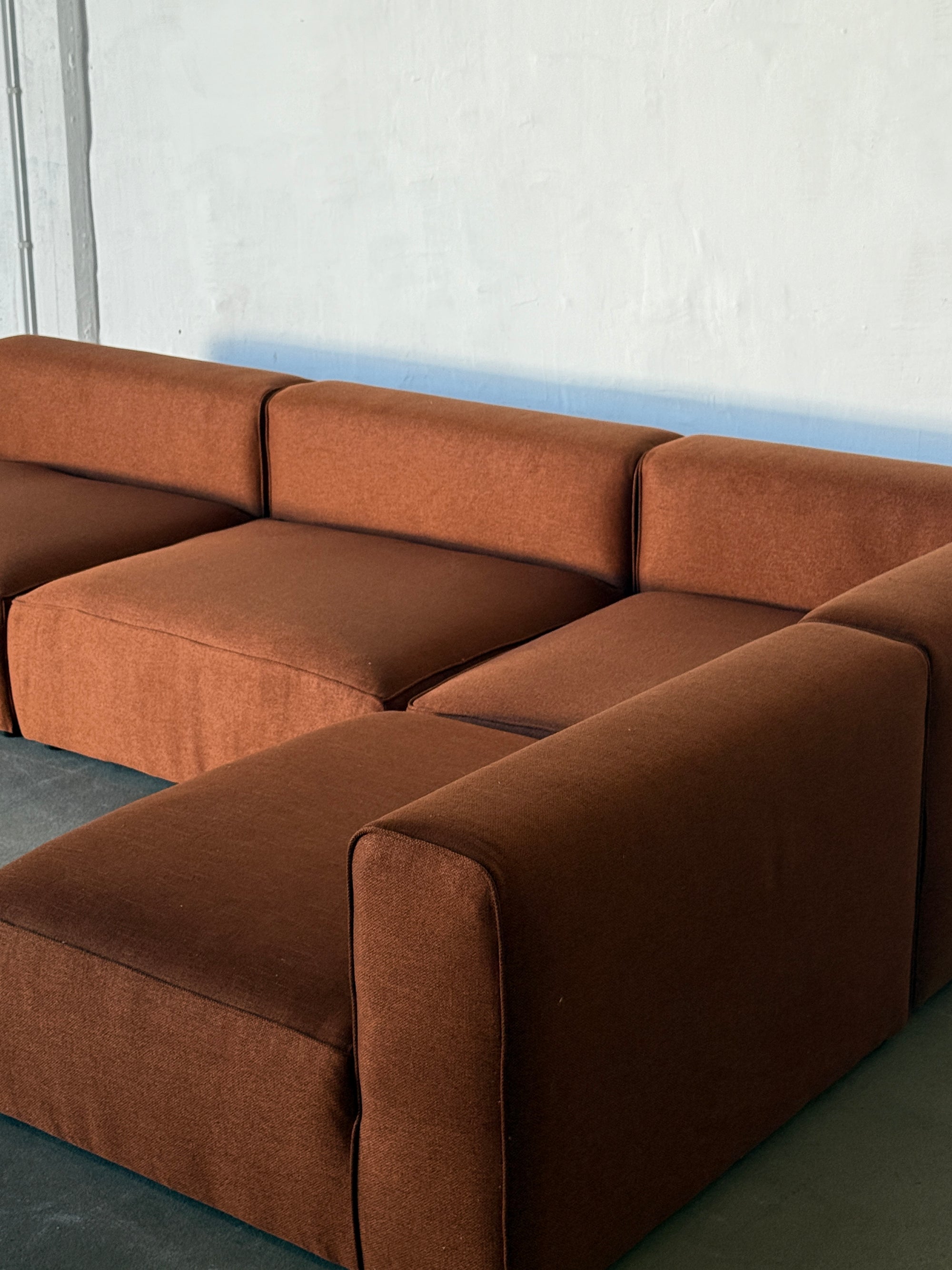 sofa modułowa blok, lata 90/00, po renowacji