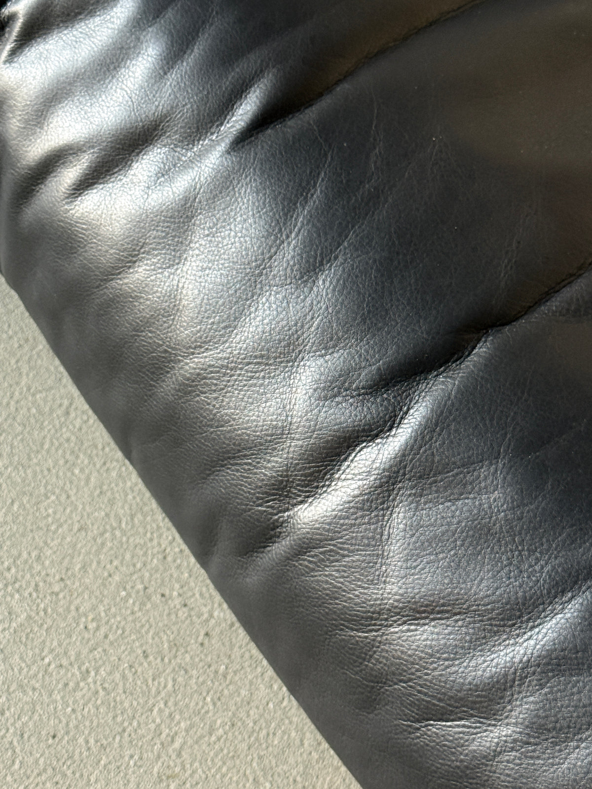 ekskluzywna sofa Machalke, lata 80/90, skóra naturalna