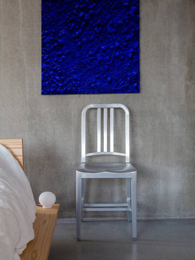 krzesła w stylu Emeco 1006 Navy Chair, aluminiowe