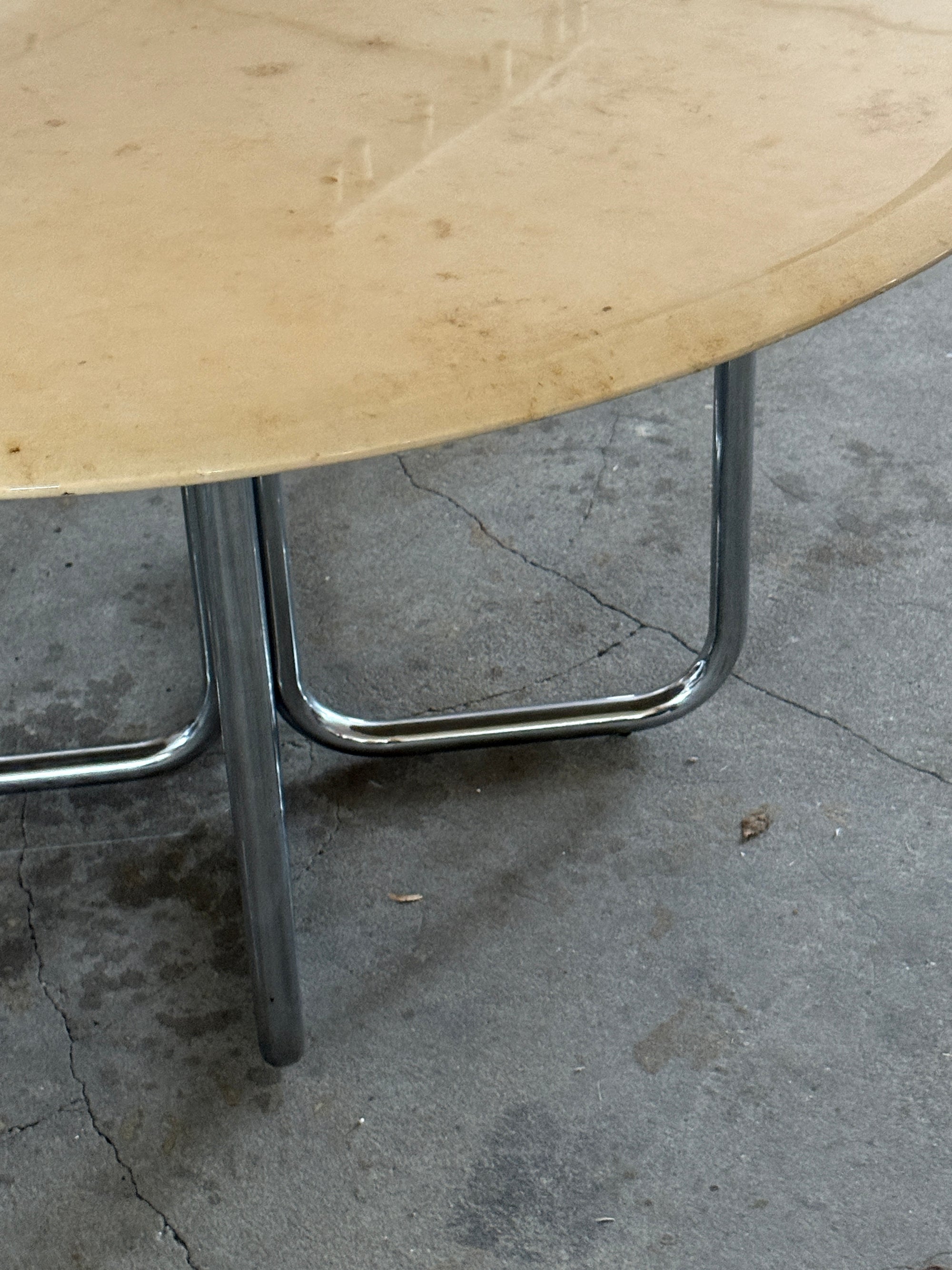 stół jadalniany trawertyn, Bauhaus