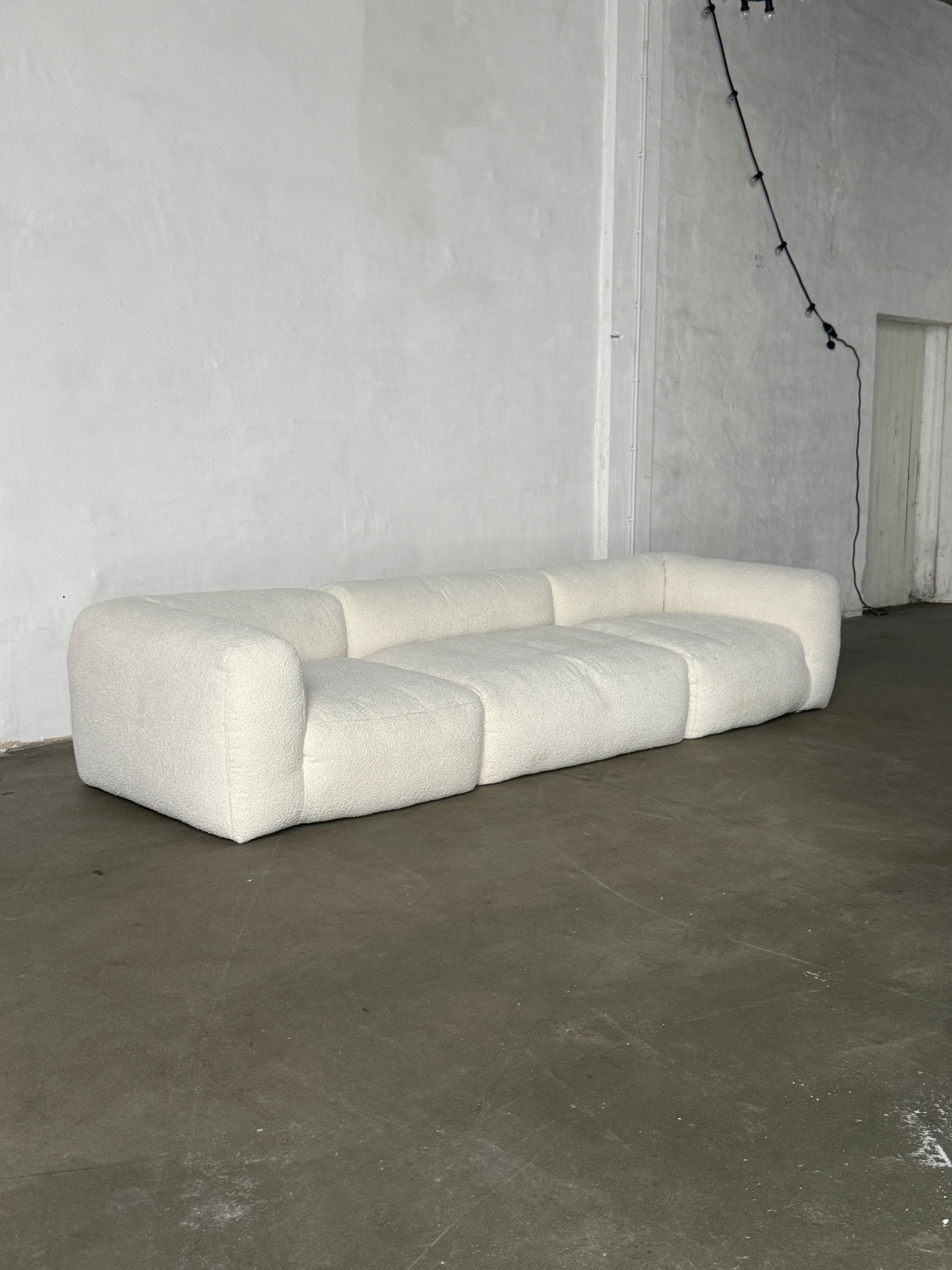 Cloud modular sofa, boucle, extra comfy