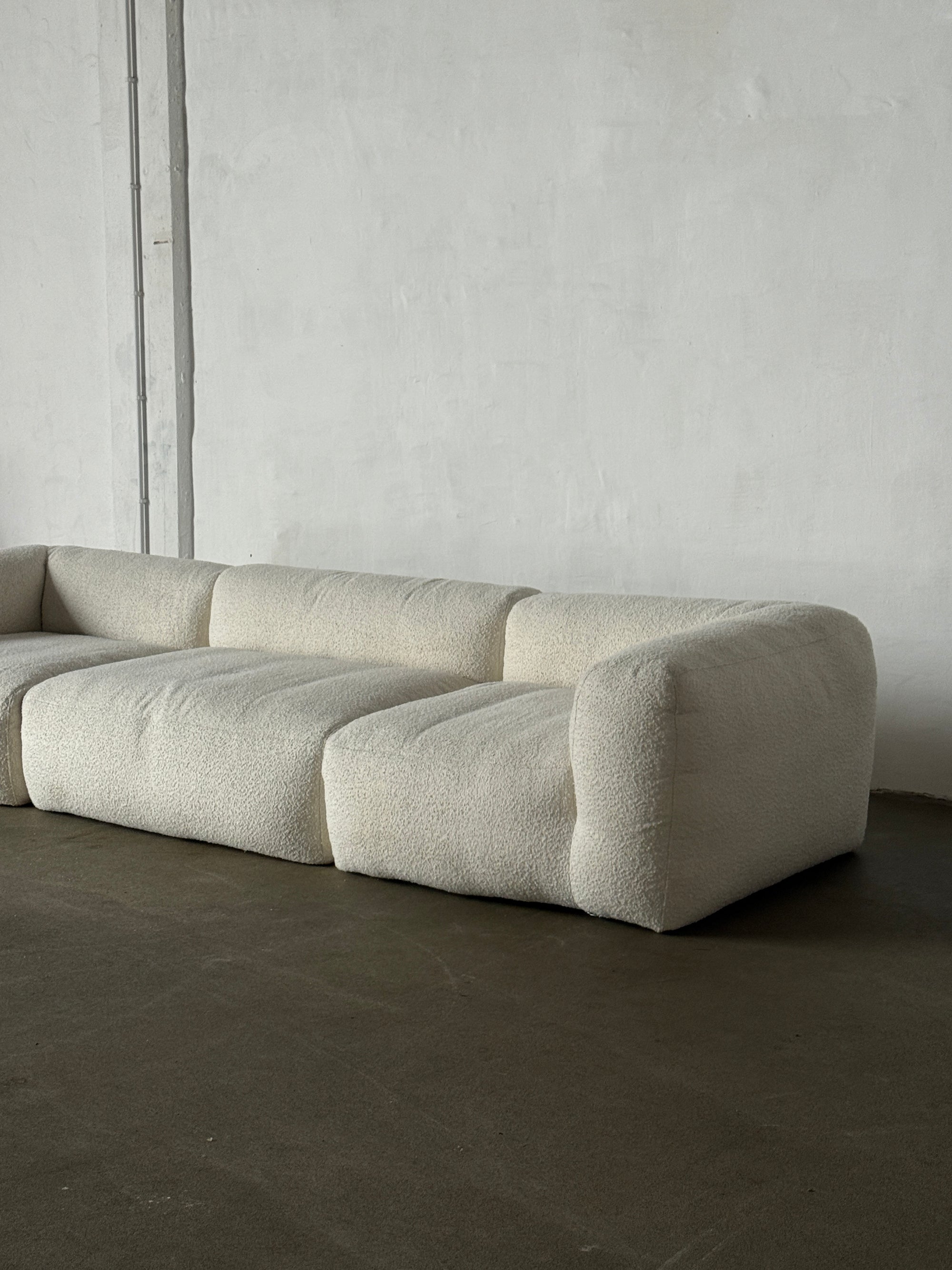 Cloud modular sofa, boucle, extra comfy