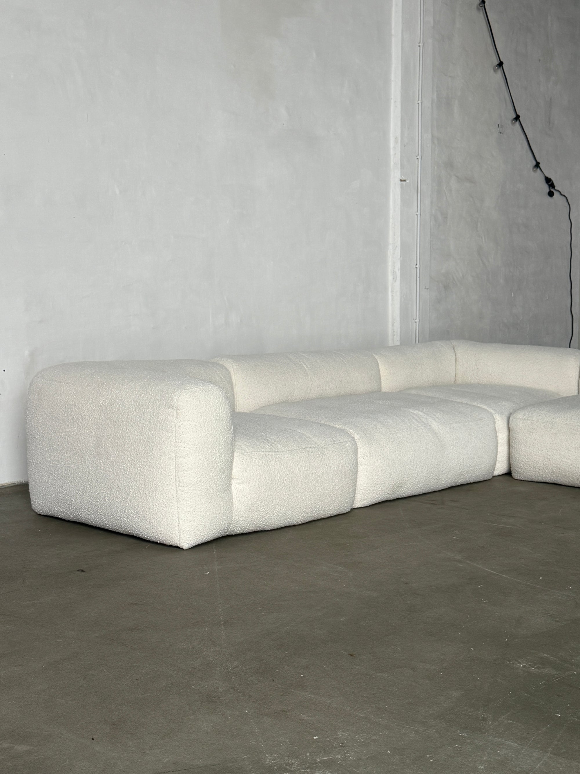 Cloud modular sofa, boucle, extra comfy