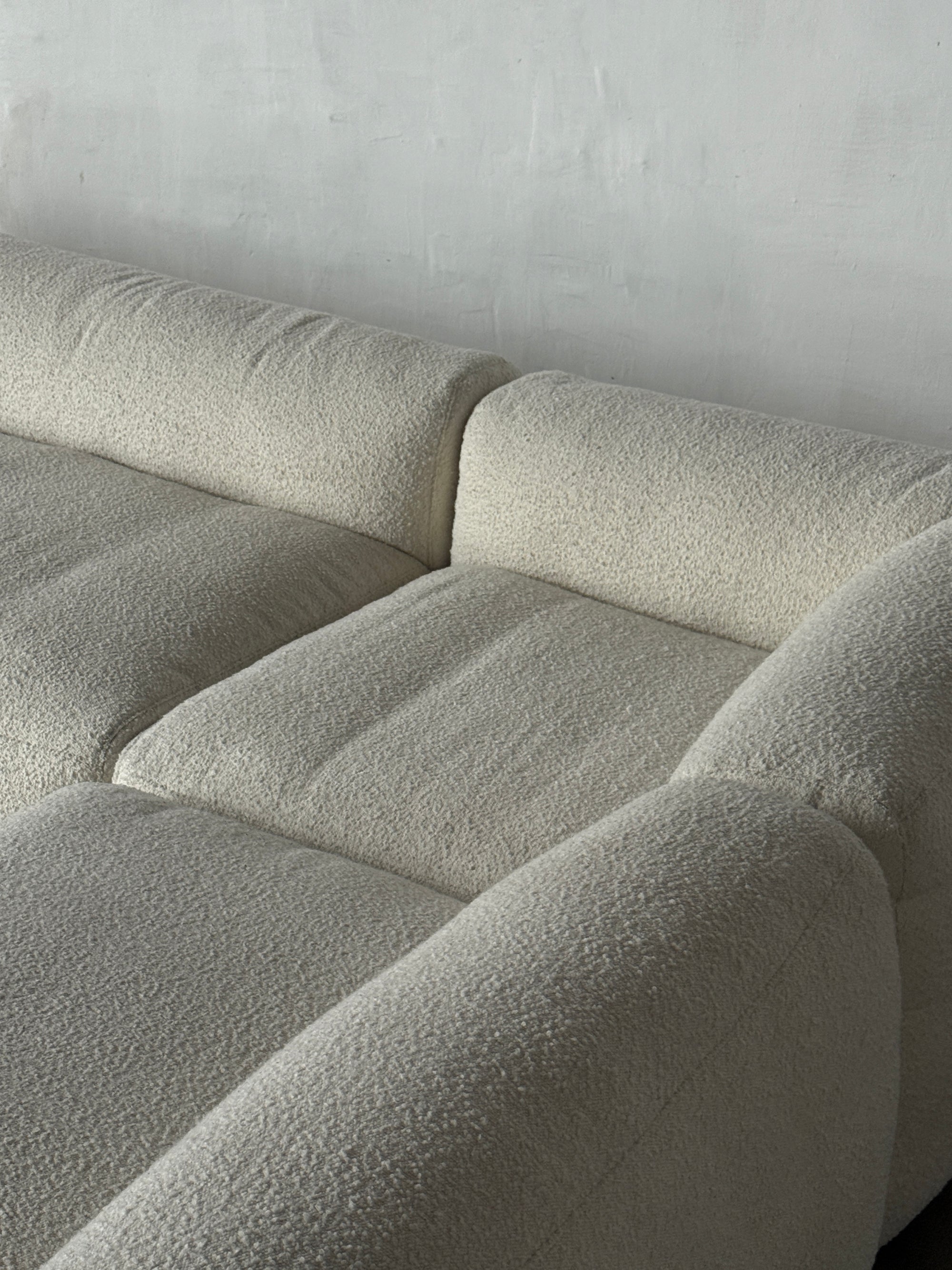 Cloud modular sofa, boucle, extra comfy