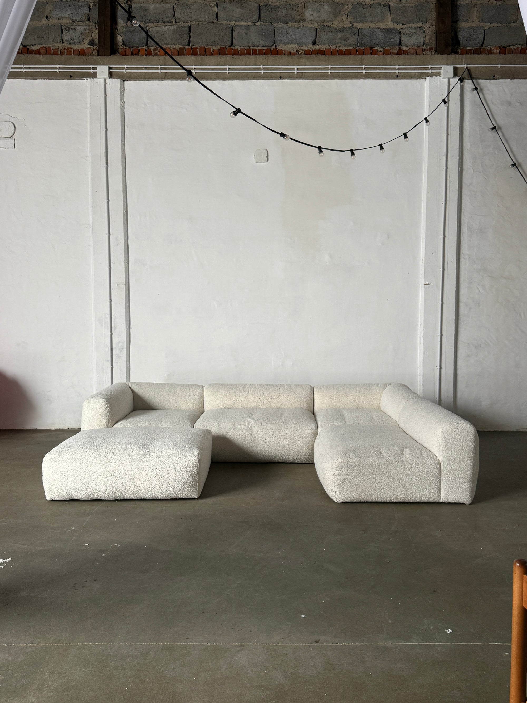Cloud modular sofa, boucle, extra comfy
