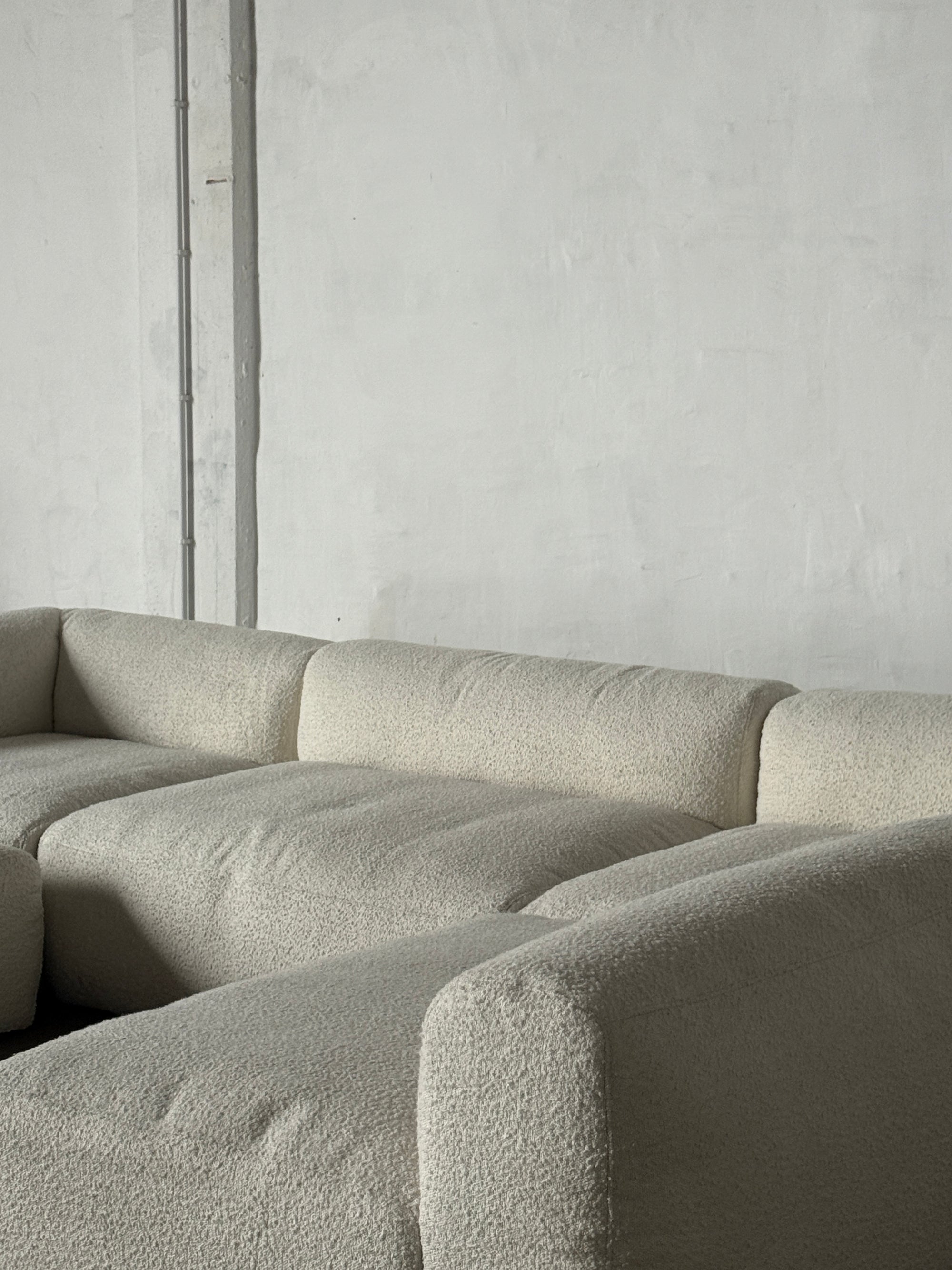 Cloud modular sofa, boucle, extra comfy
